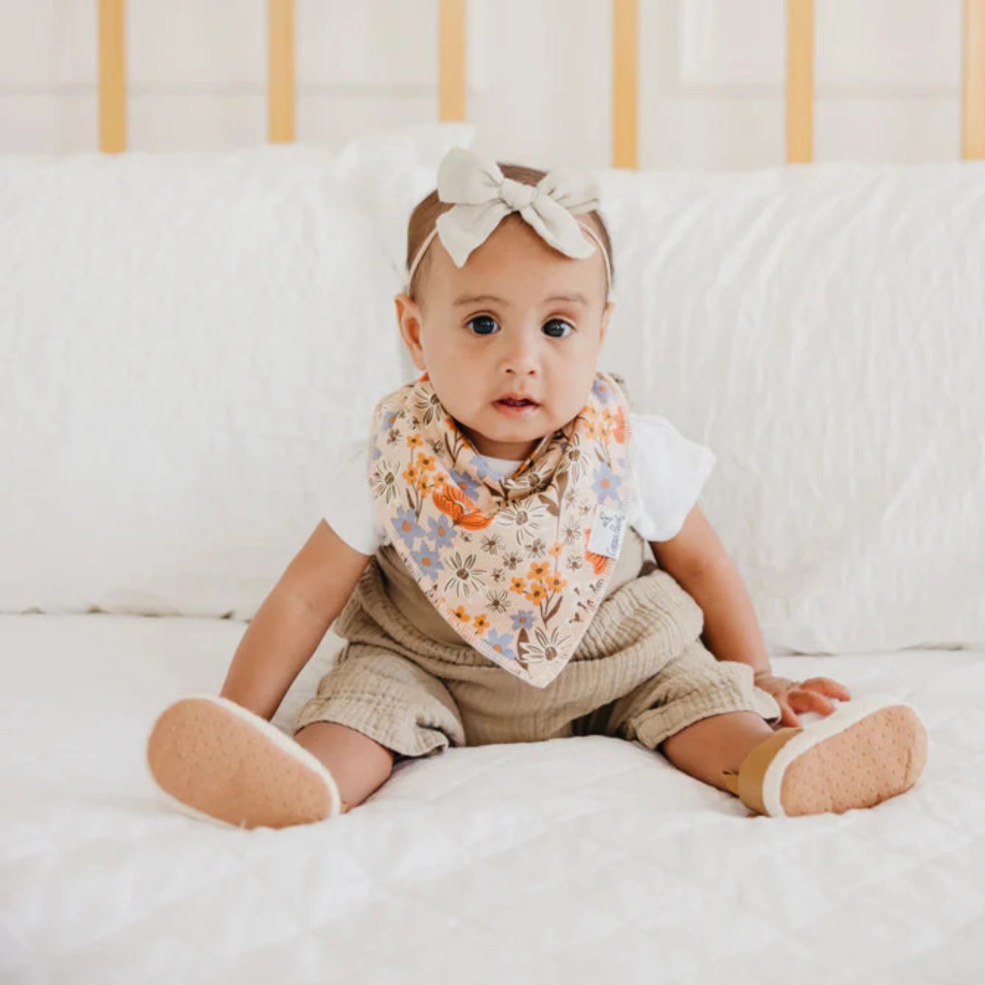 COPPER PEARL Bandana Bibs - Eden