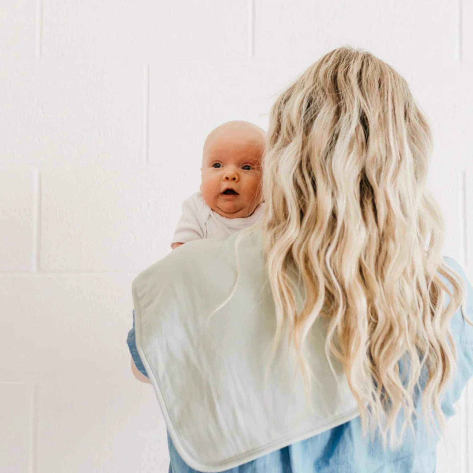 COPPER PEARL Burp Cloths - Rex