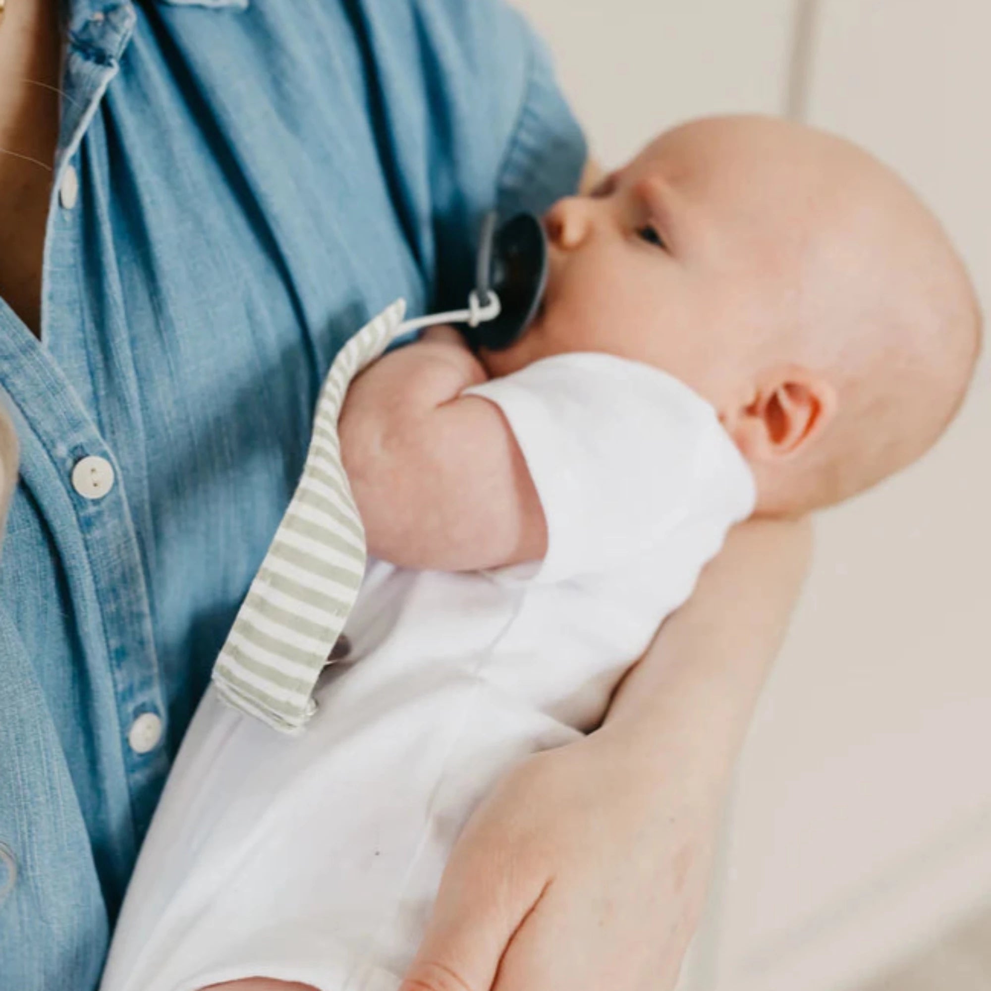 COPPER PEARL Pacifier Clips - Rex