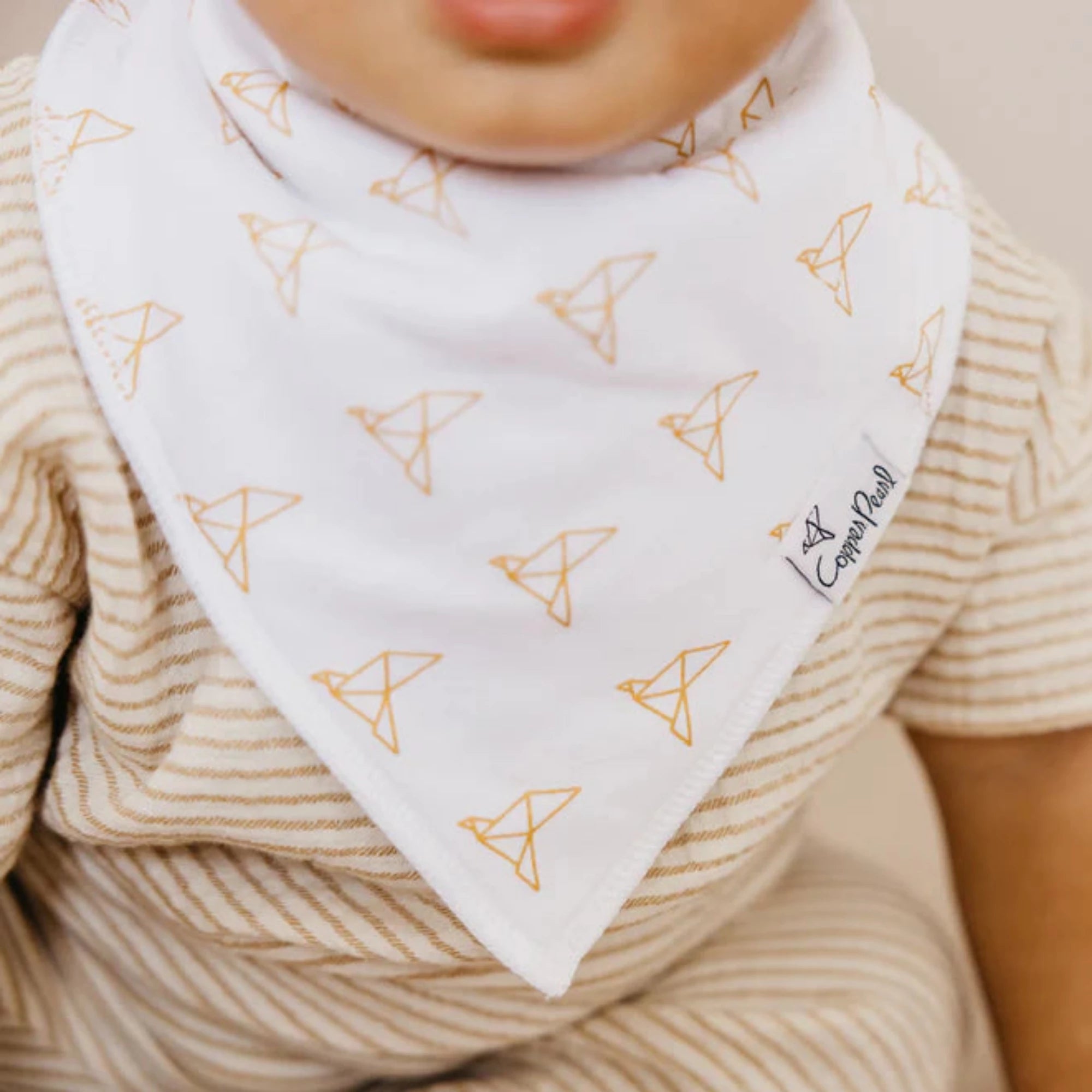 COPPER PEARL Bandana Bibs - Haven