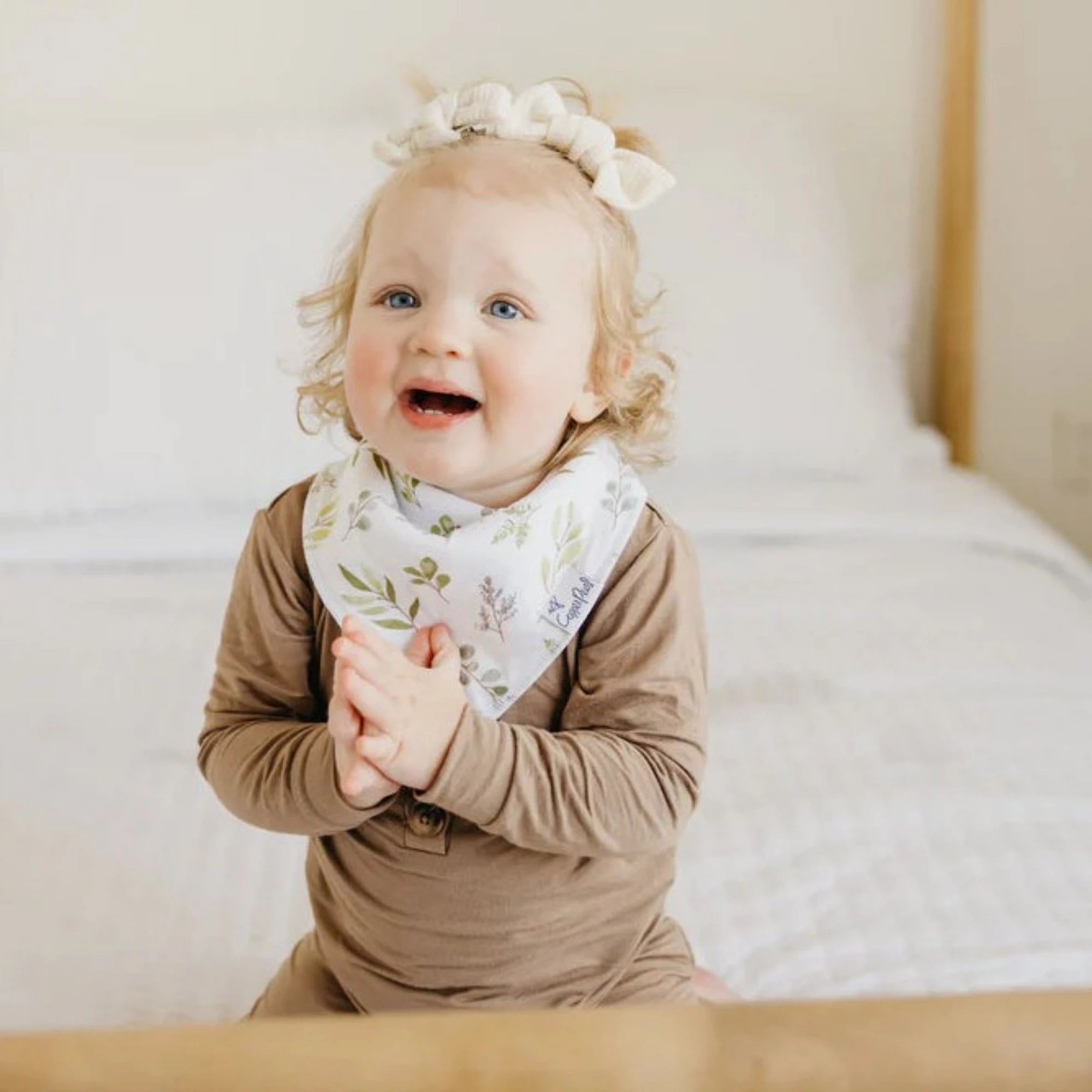 COPPER PEARL Bandana Bibs - Haven