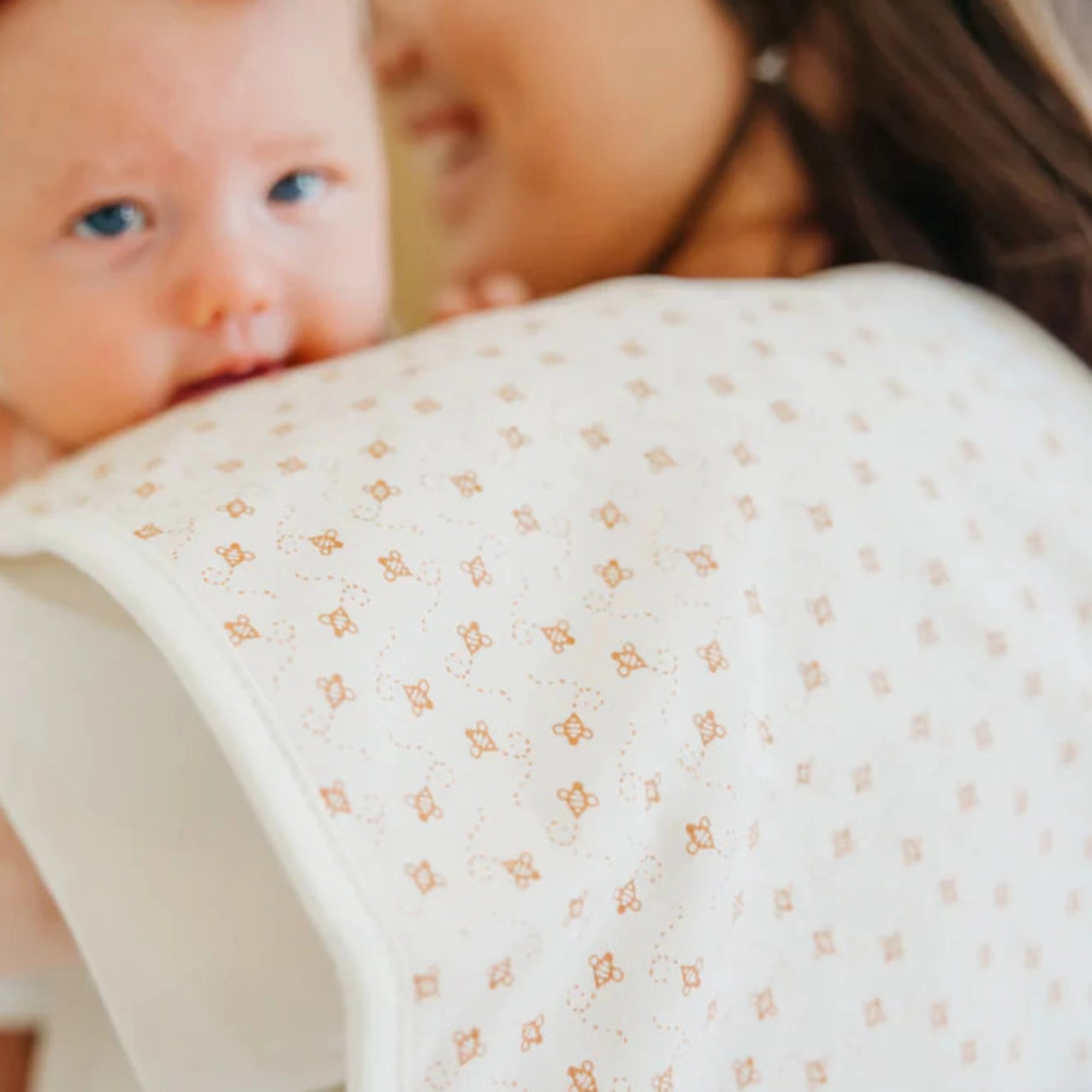 COPPER PEARL Burp Cloths - Eden