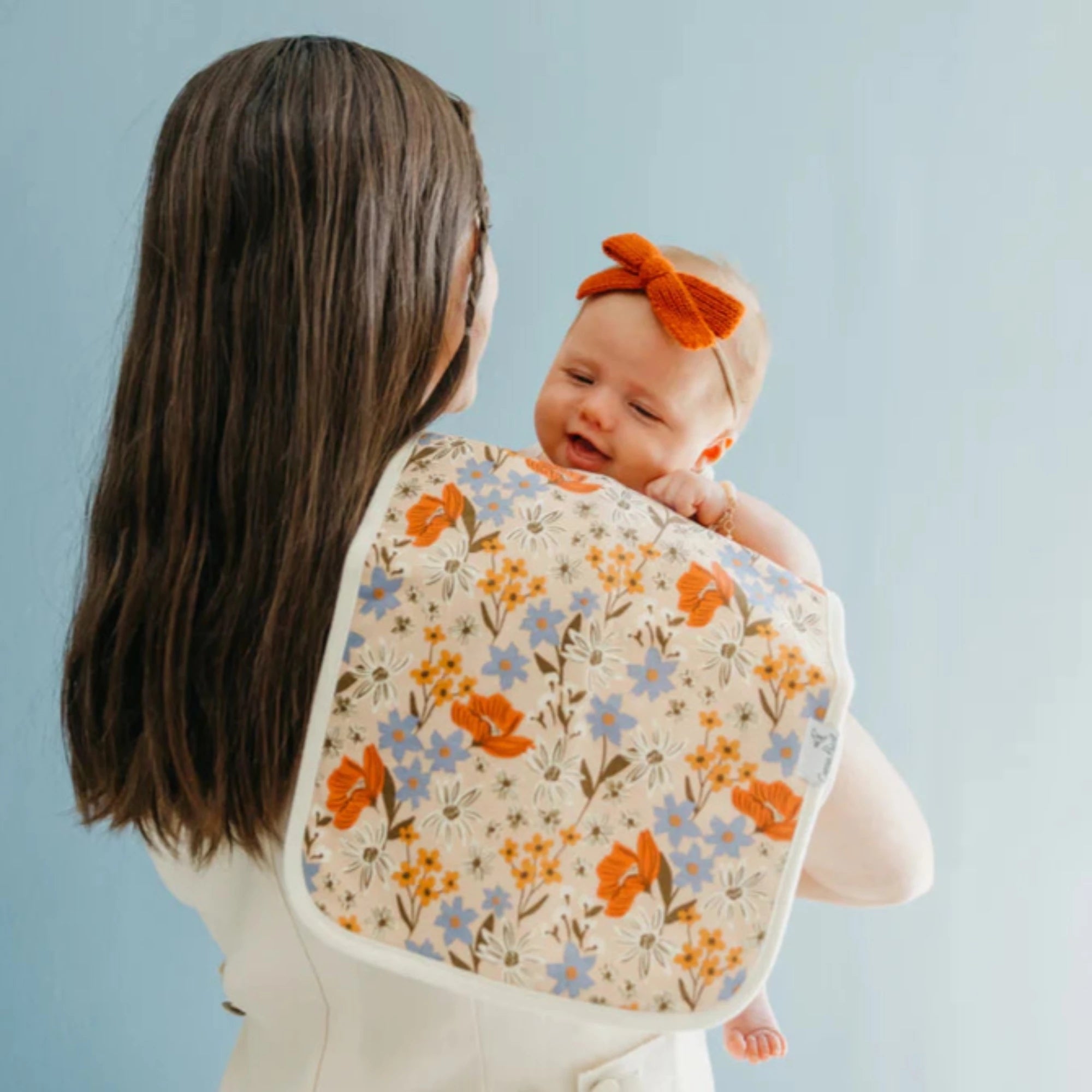 COPPER PEARL Burp Cloths - Eden