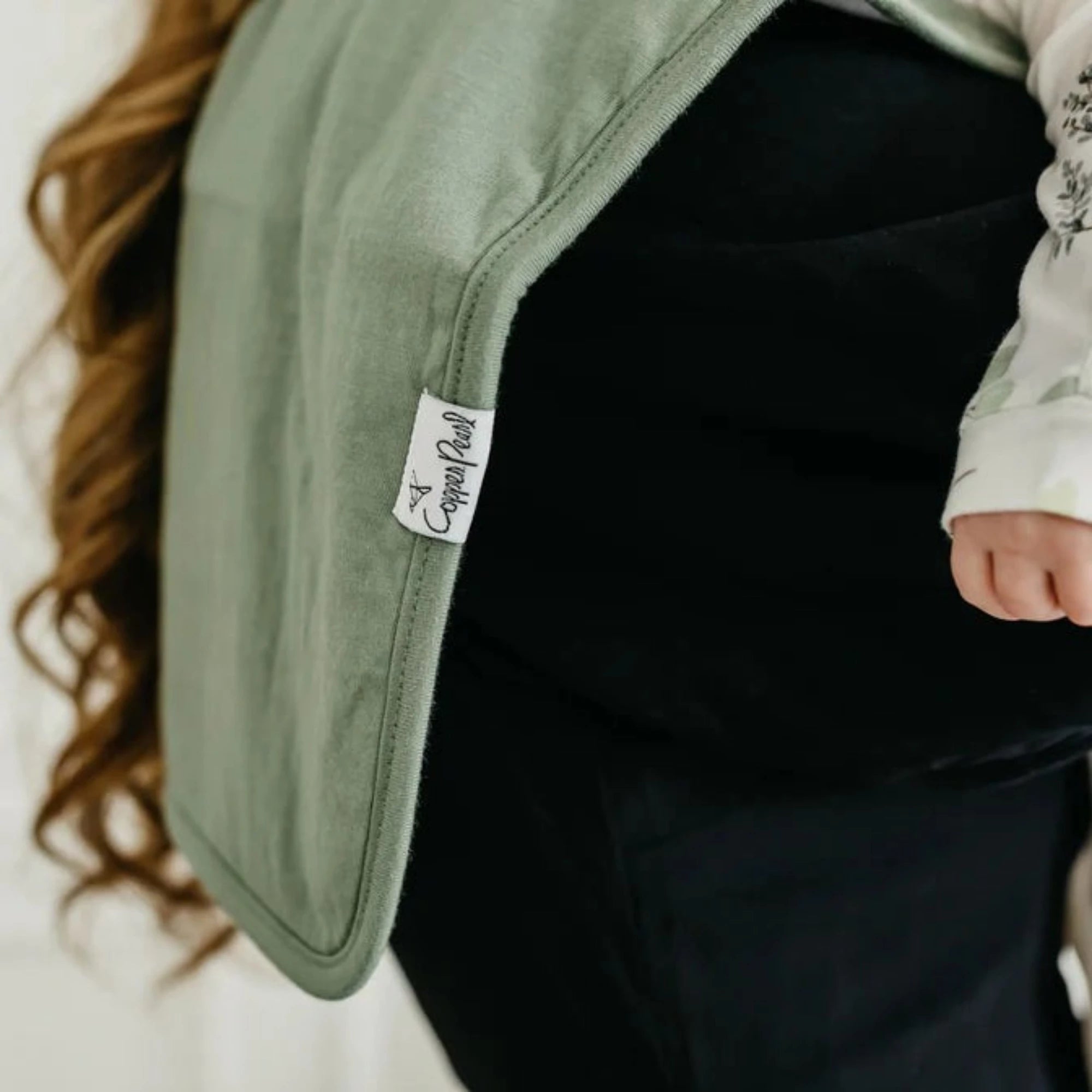 COPPER PEARL Burp Cloths - Haven