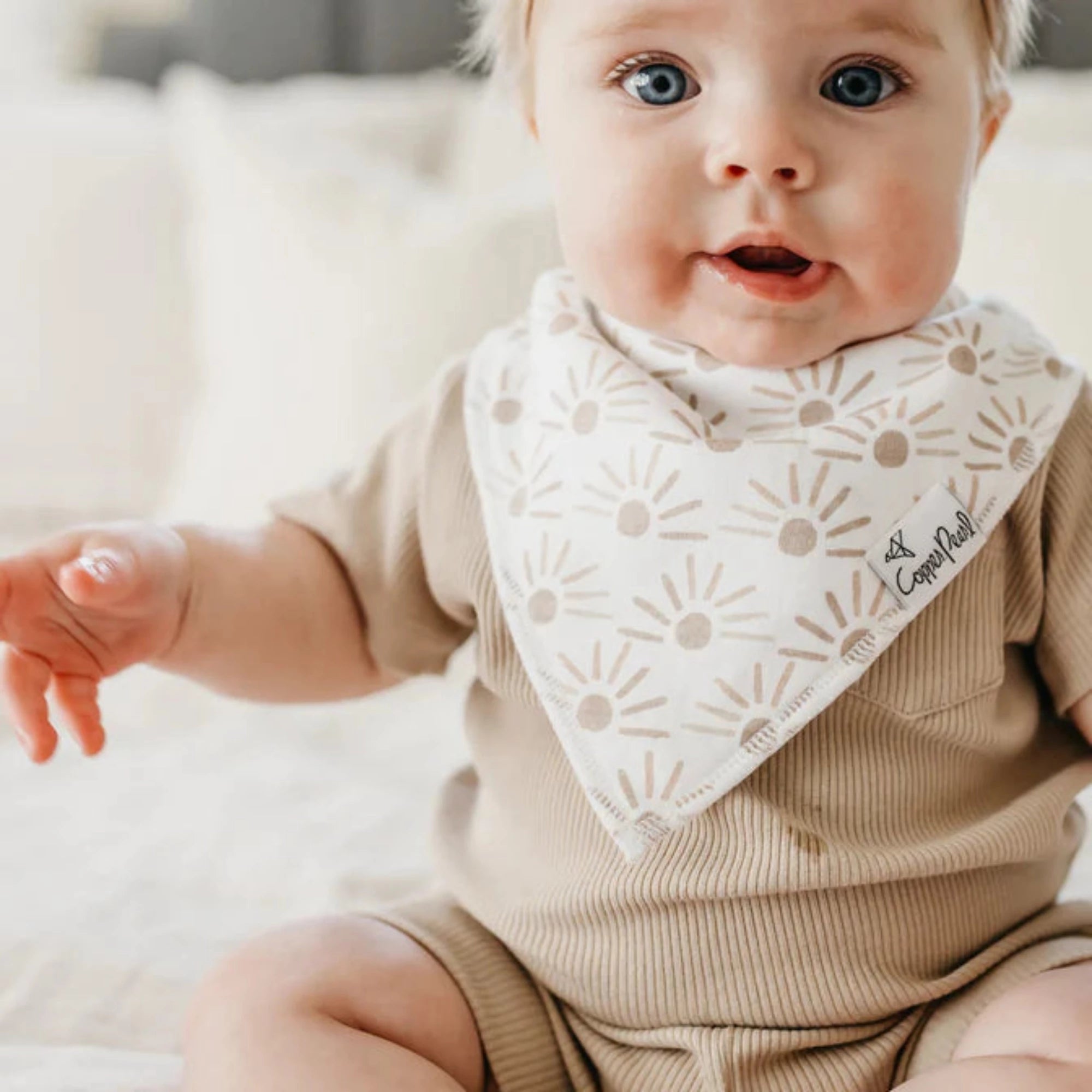 COPPER PEARL Bandana Bibs - Bliss
