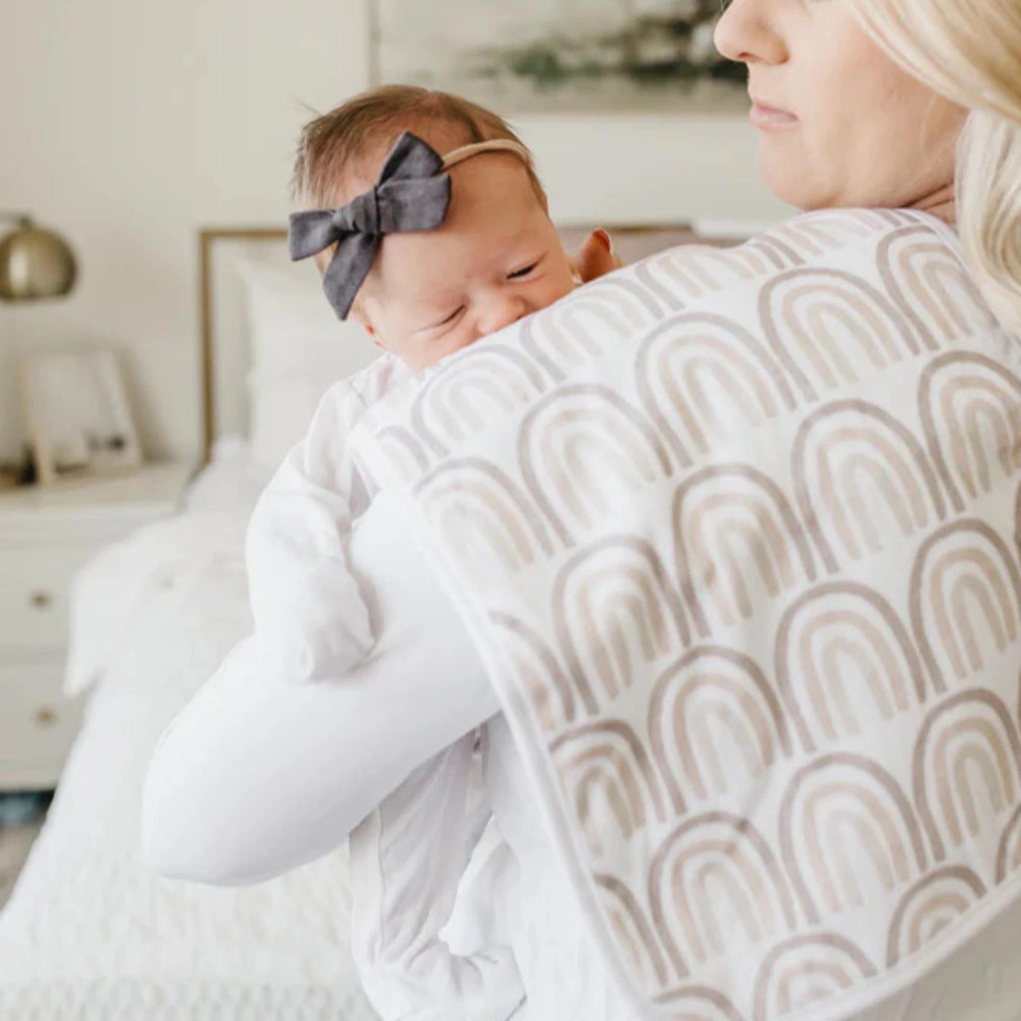 COPPER PEARL Burp Cloths - Bliss