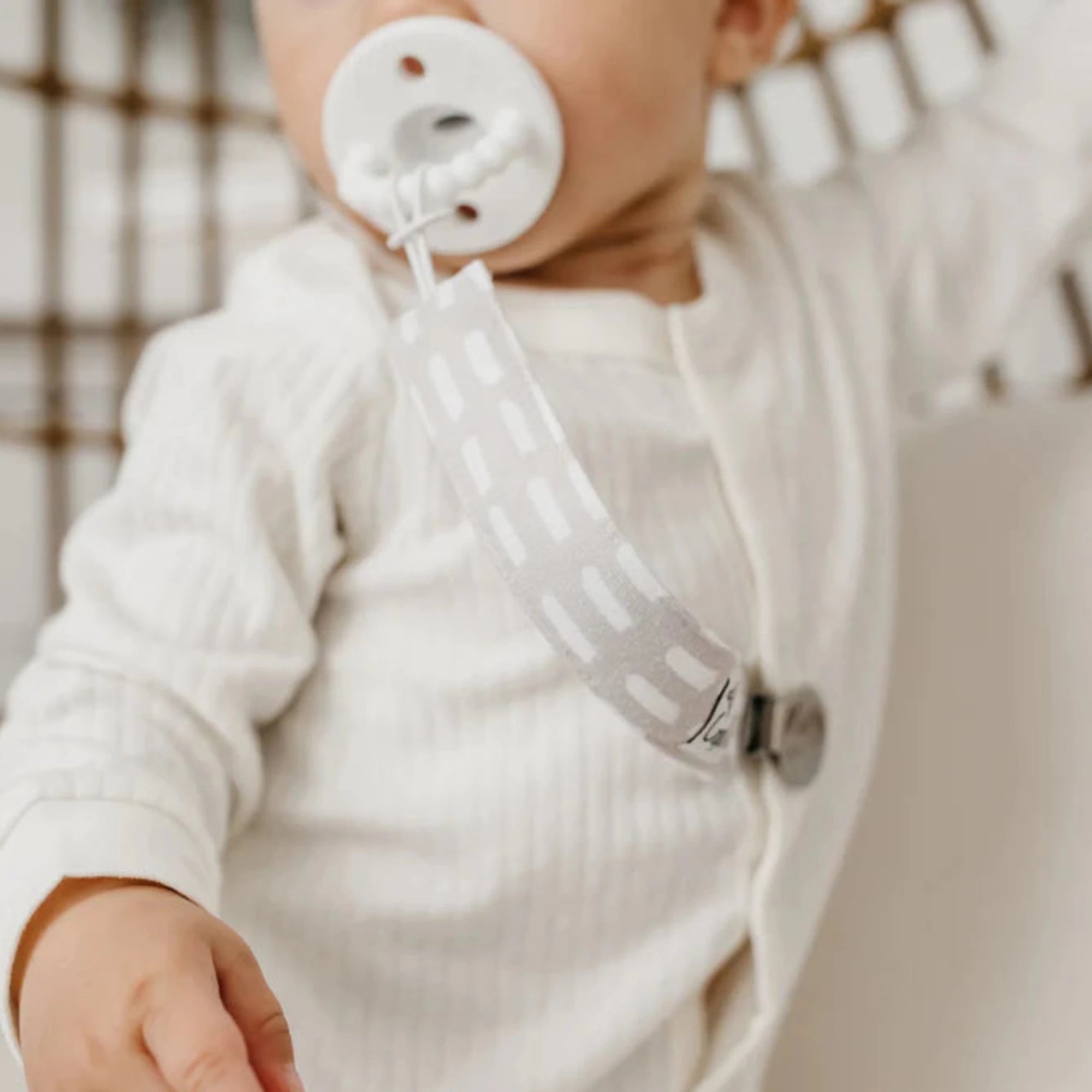 COPPER PEARL Pacifier Clips - Bliss