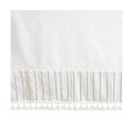 CRANE BABY Boho Crib Skirt - Off-White