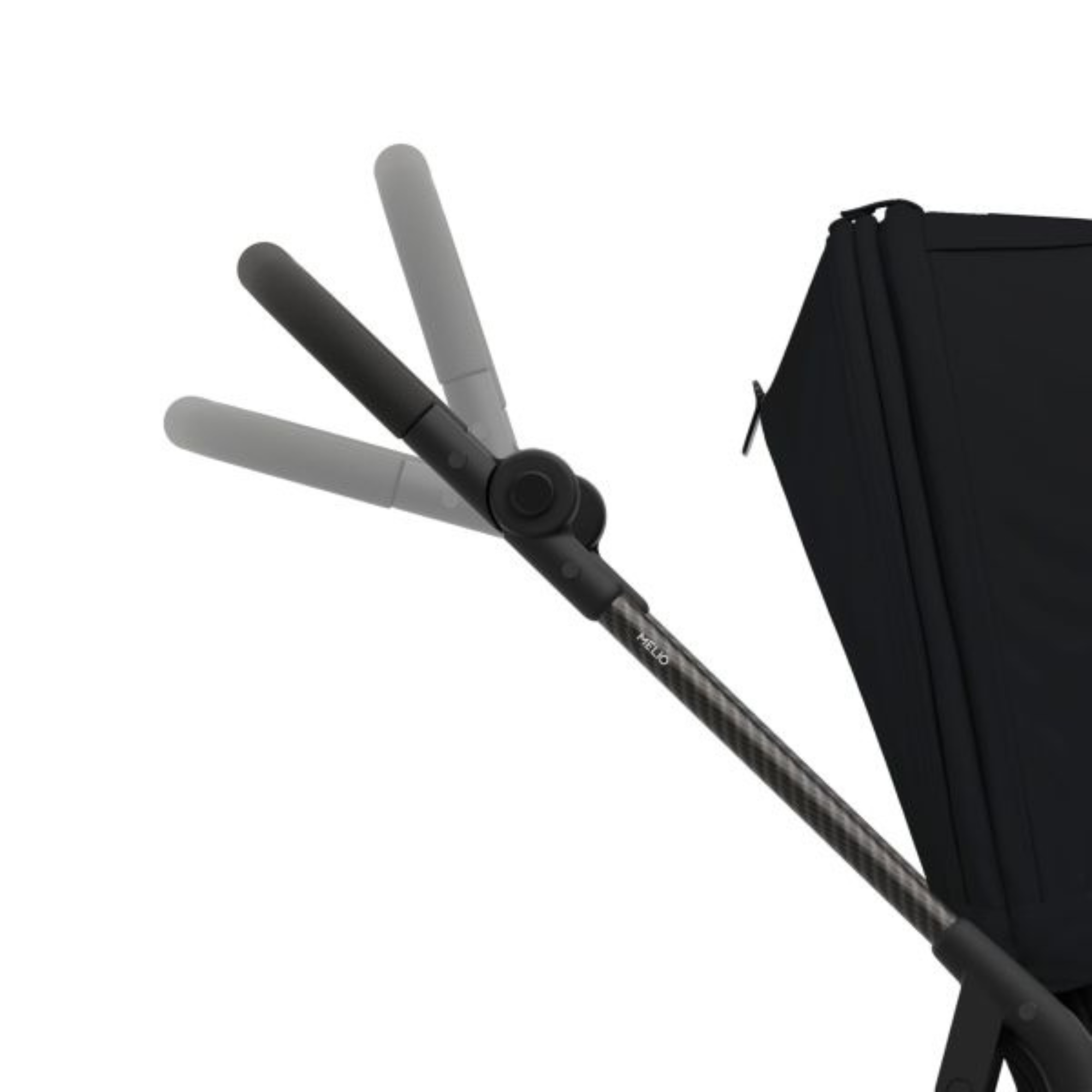 Poussette ultra-légère CYBEX Melio Carbon 3 - Noir lunaire