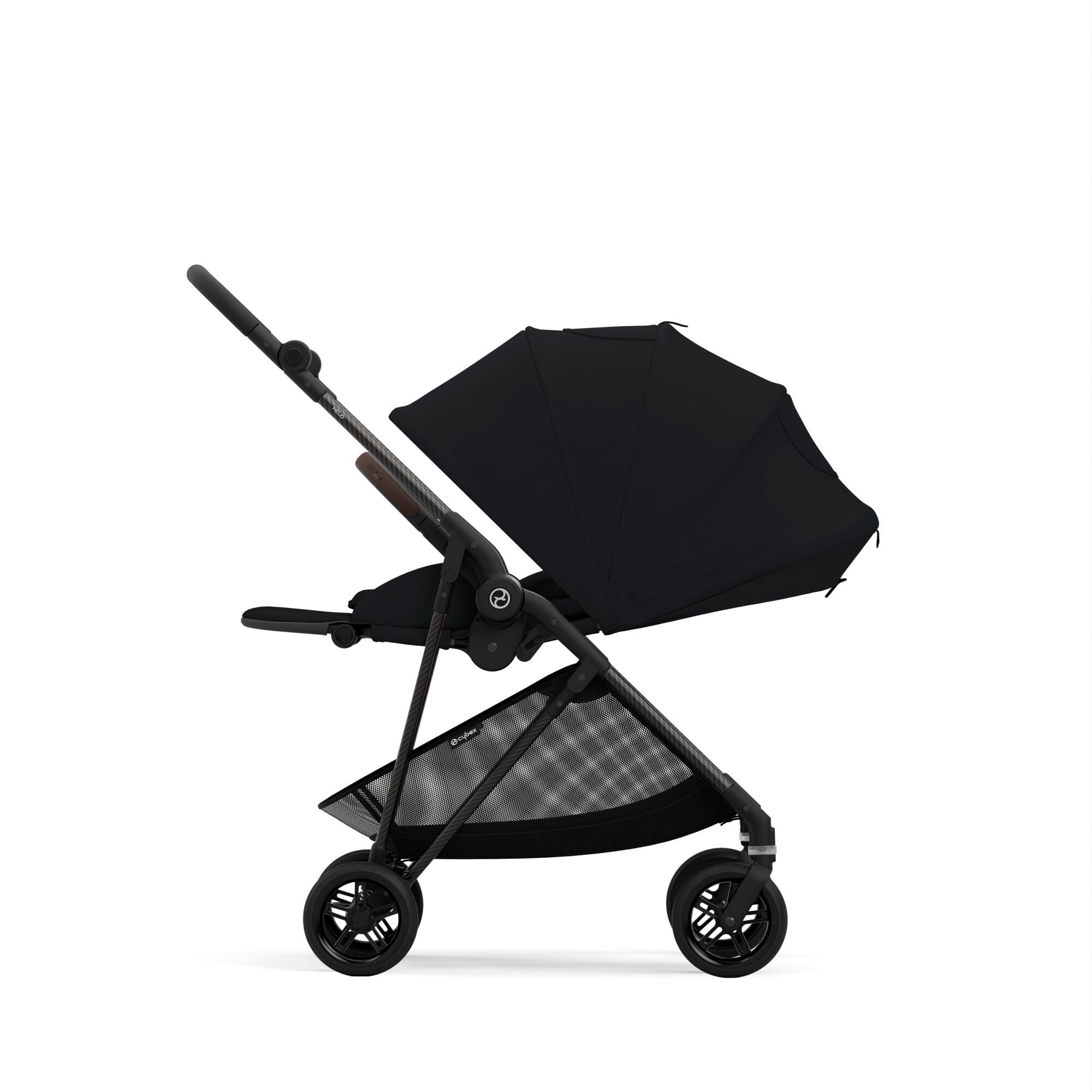 Poussette ultra-légère CYBEX Melio Carbon 3 - Noir lunaire