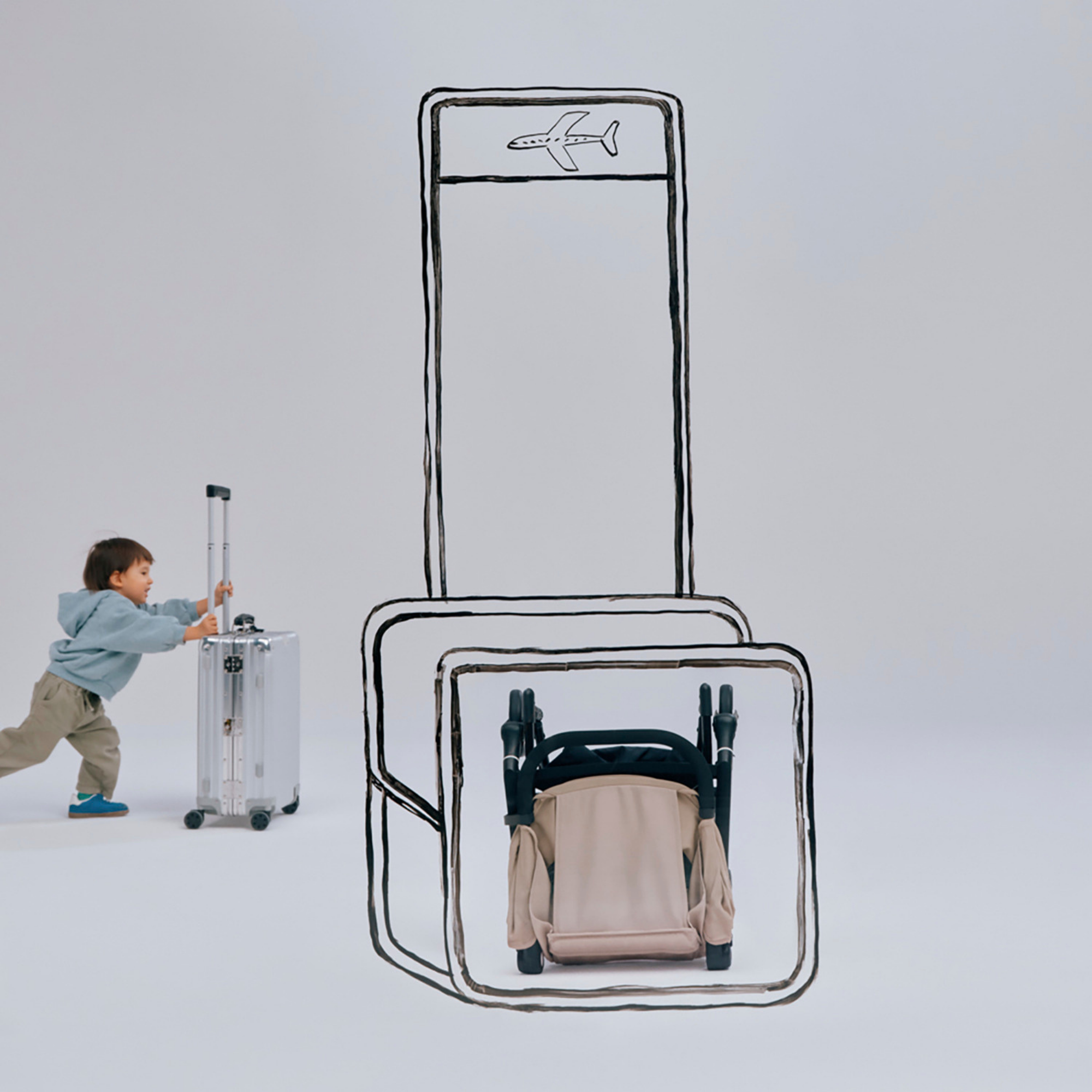 CYBEX Agis Ultra-Compact Travel Stroller