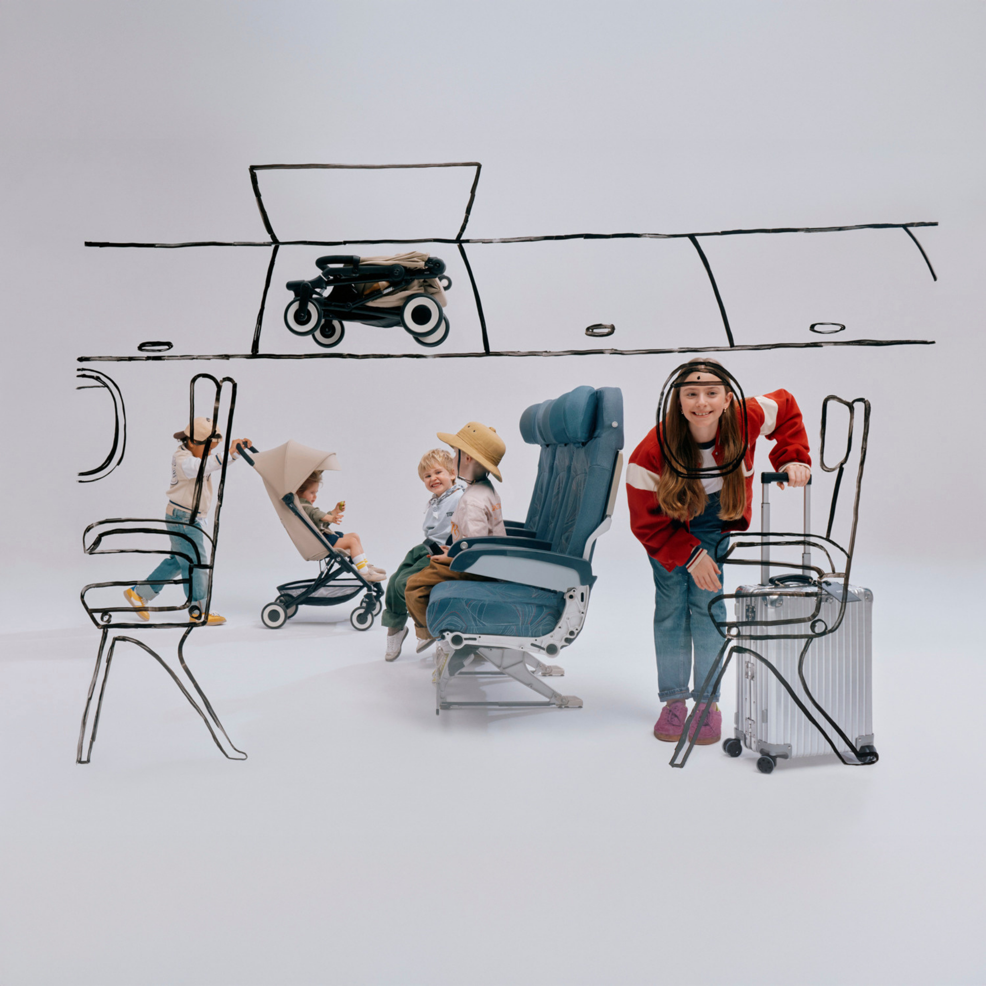 CYBEX Agis Ultra-Compact Travel Stroller