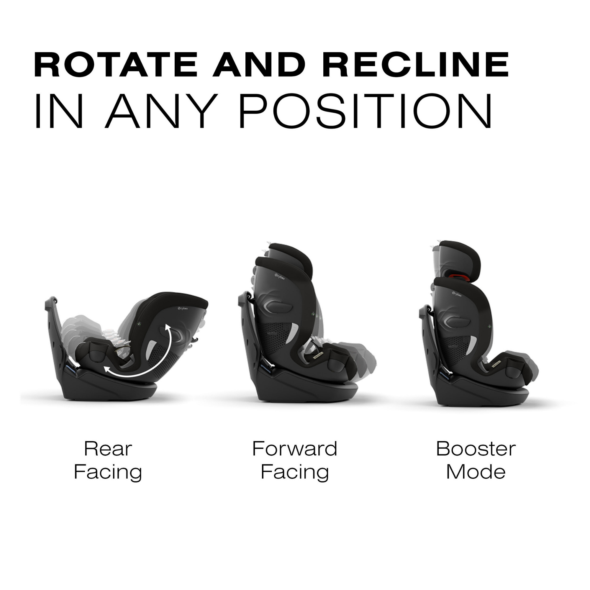 CYBEX Callisto G 360 Rotating All-in-One Convertible Car Seat