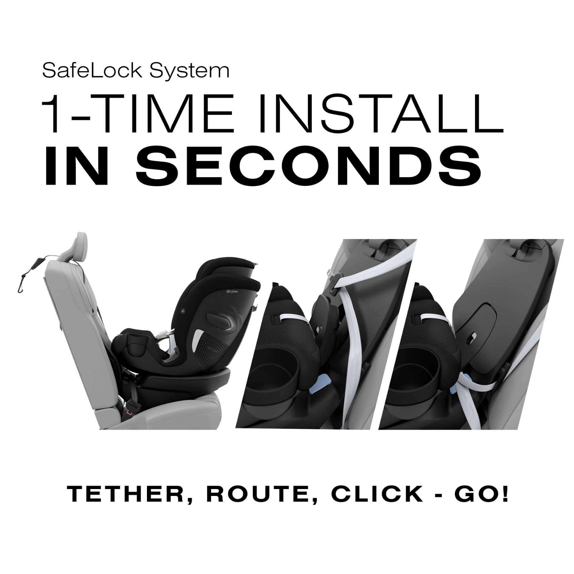 CYBEX Callisto G 360 Rotating All-in-One Convertible Car Seat