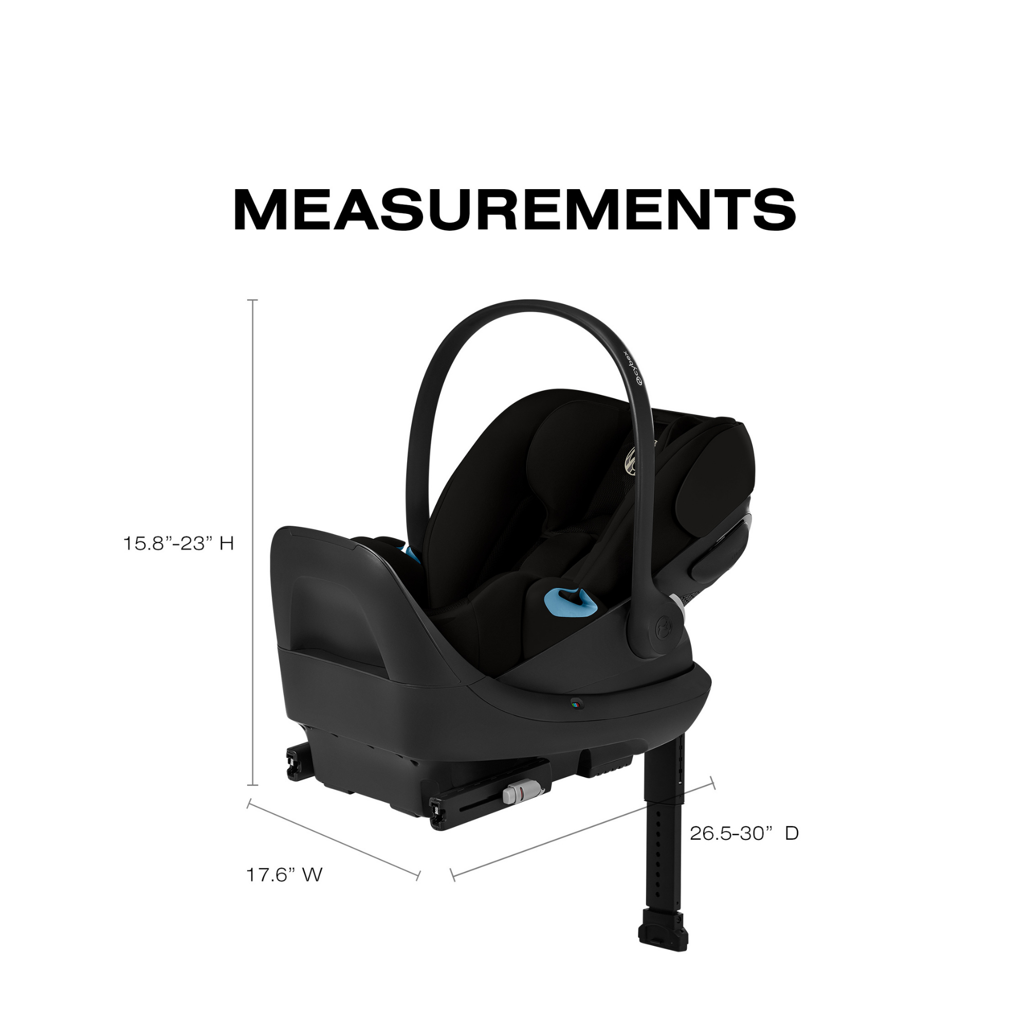 Siège auto pour bébé CYBEX Cloud G Pro Comfort Extend