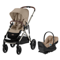 CYBEX Gazelle S + Cloud G Pro Travel System - Almond Beige