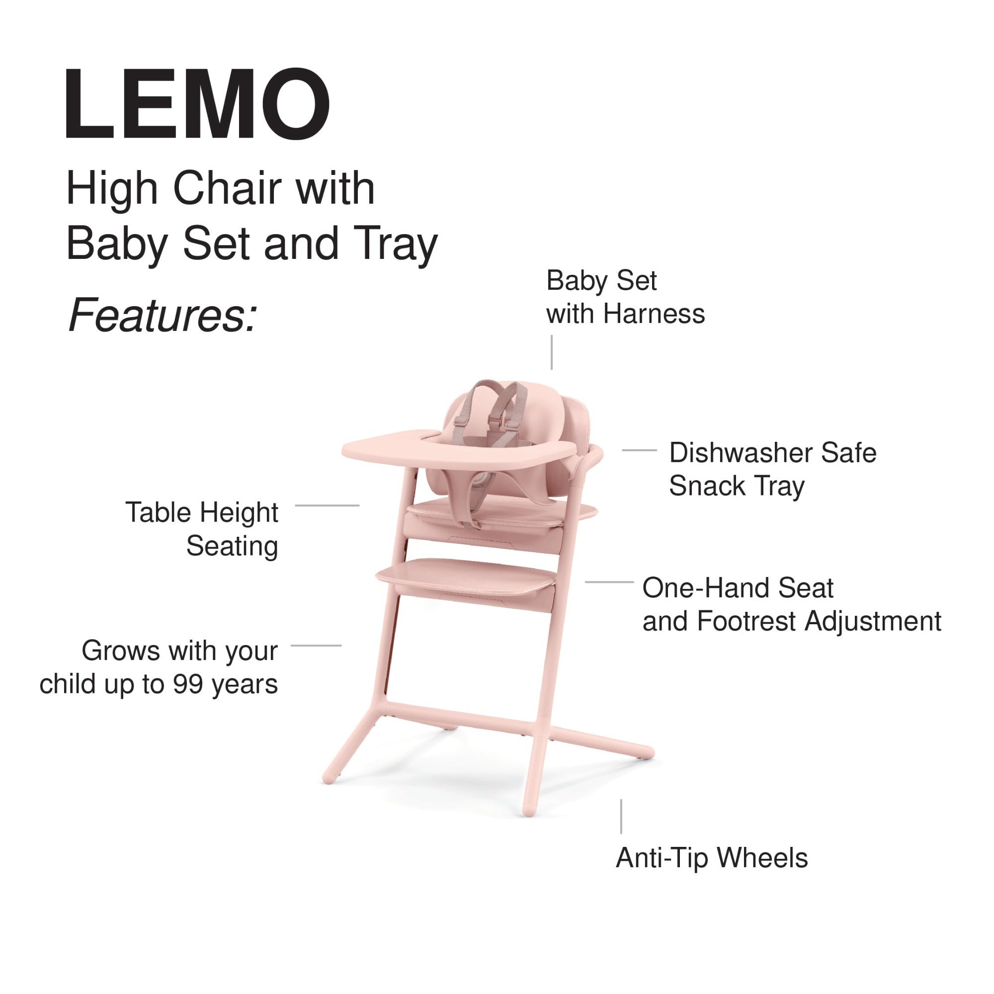lemo 3 in 1 cybex Cybex Lemo 3-in-1 | Premium High Chair Solution