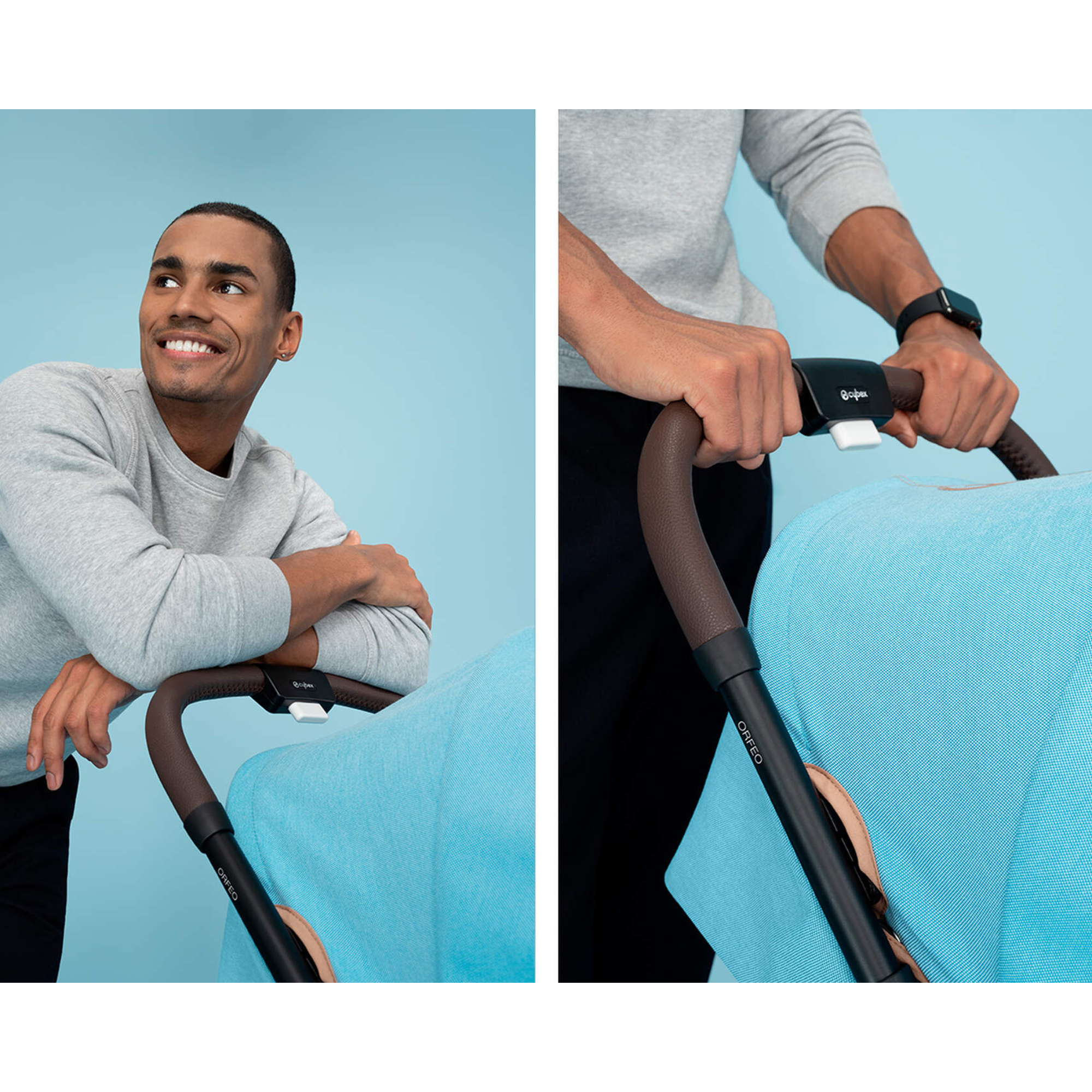 Poussette CYBEX Orfeo - Bleu plage