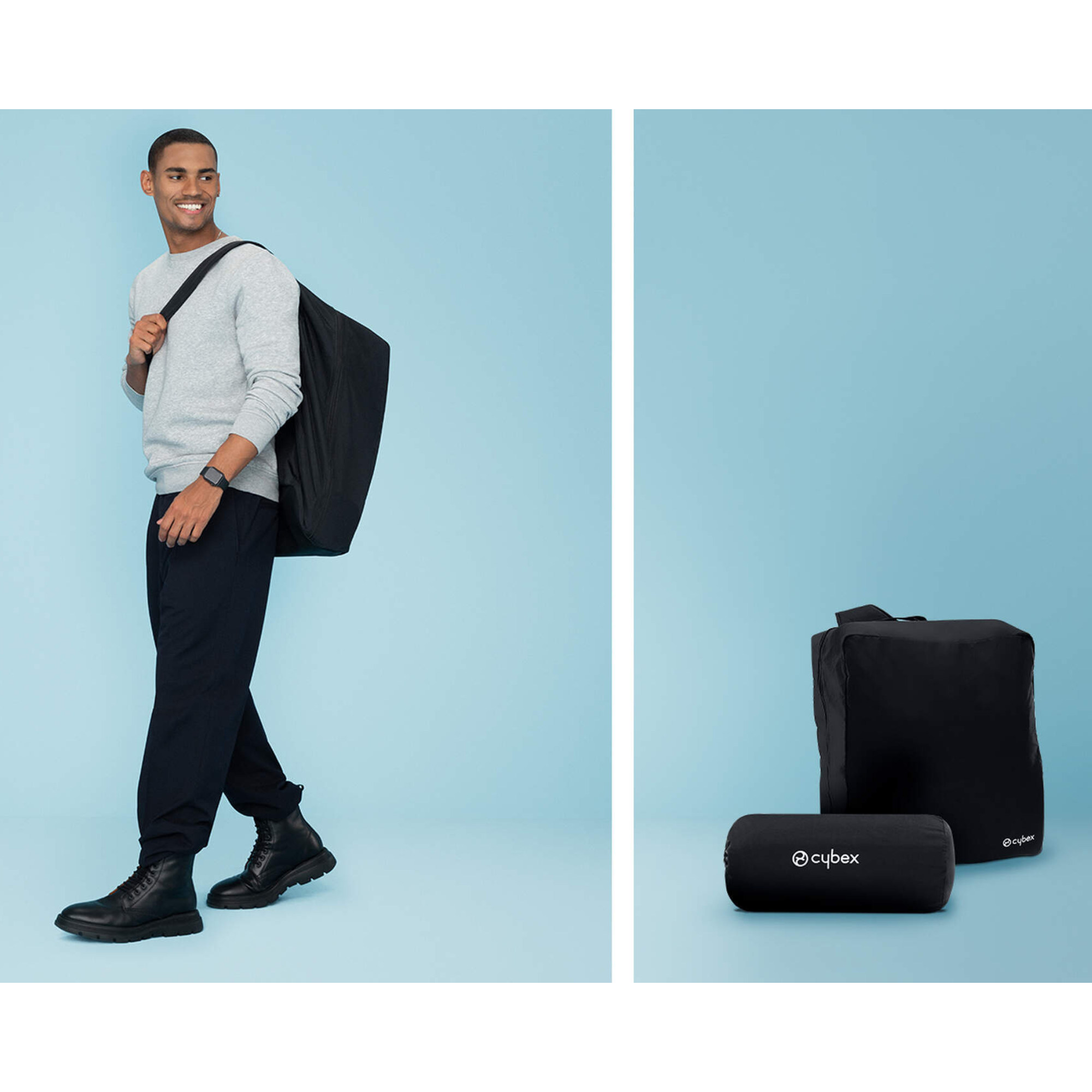 Poussette CYBEX Orfeo - Bleu plage