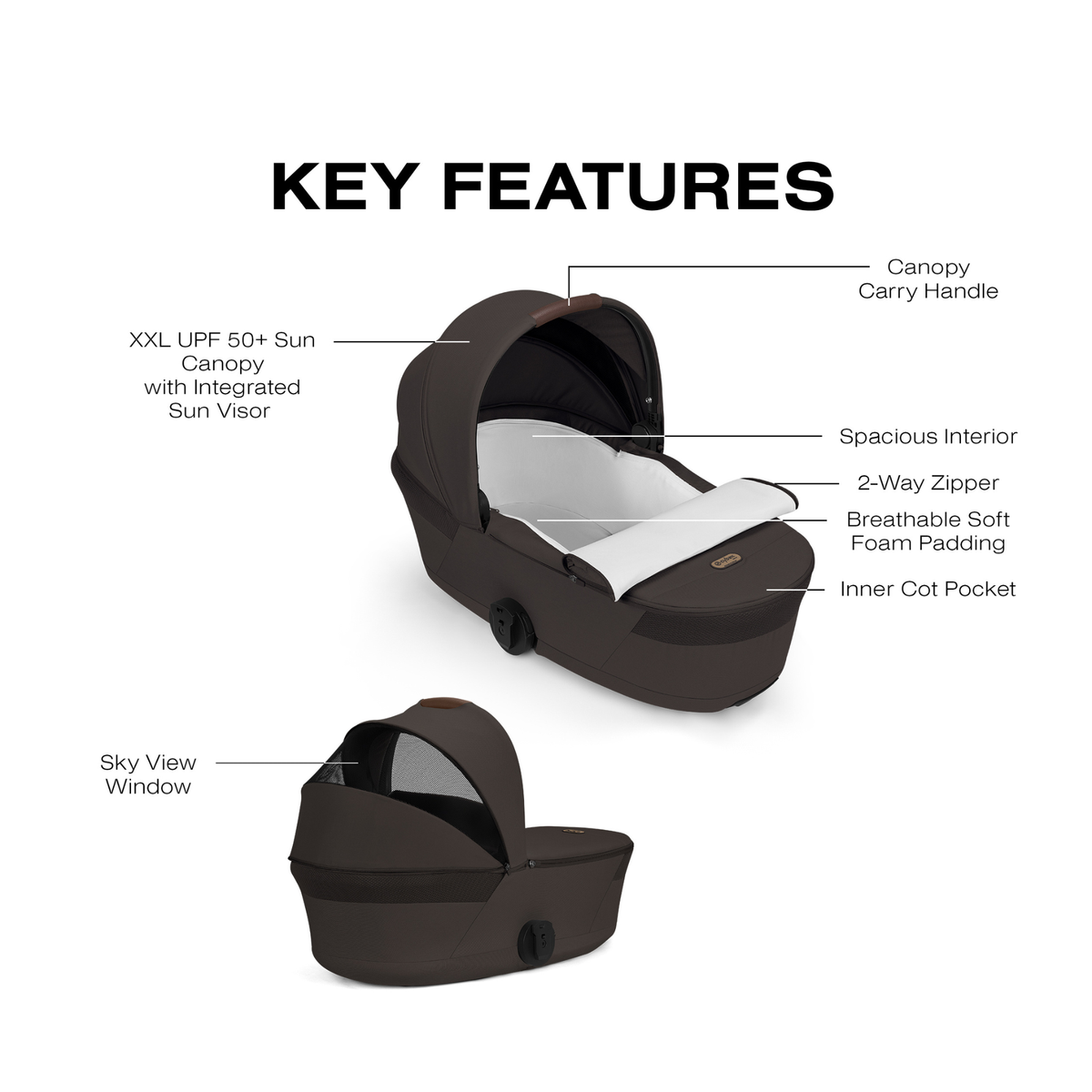 CYBEX Balios Folding Cot