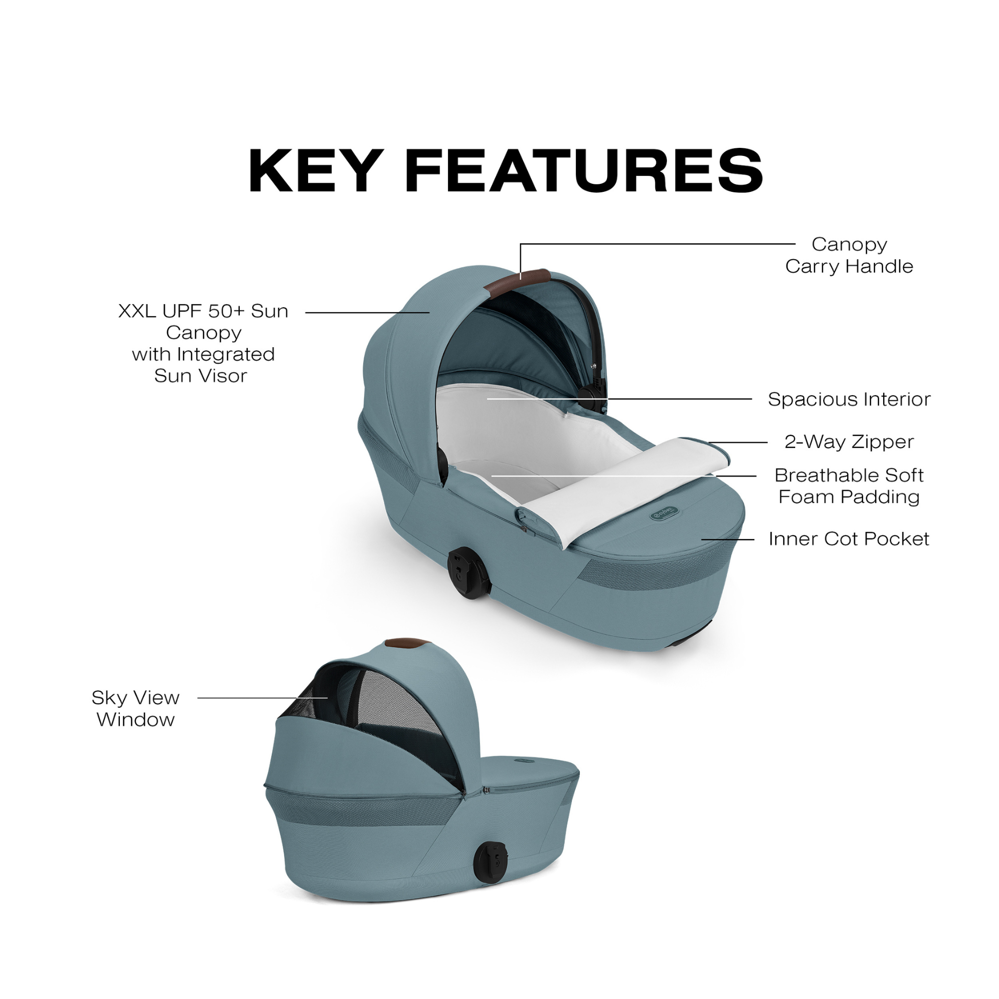 CYBEX Balios Folding Cot