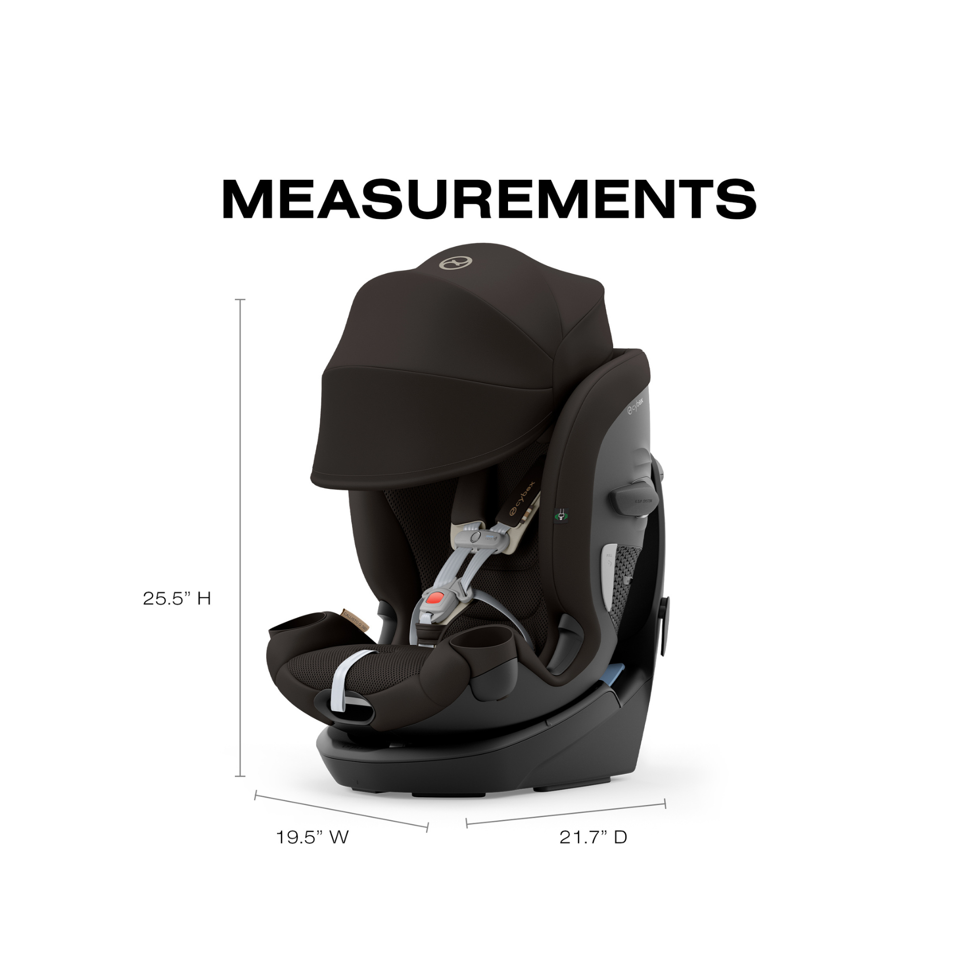 CYBEX Callisto G 360 Rotating All-in-One Convertible Car Seat