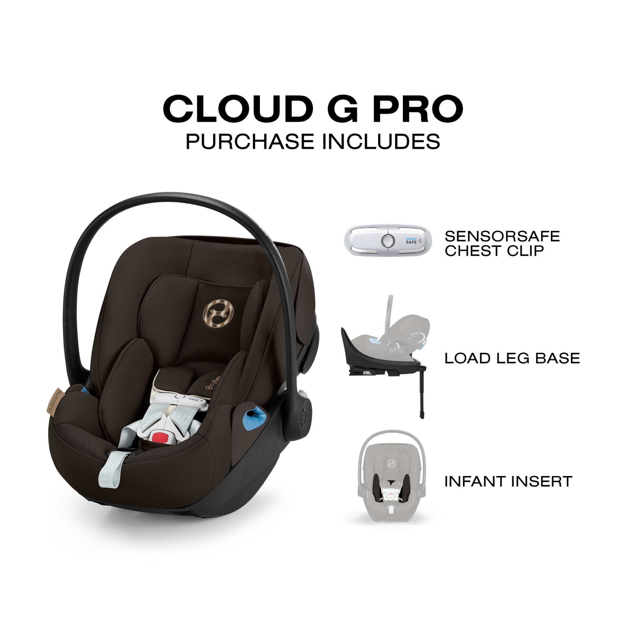 CYBEX Cloud G Pro Comfort Extend Infant Car Seat