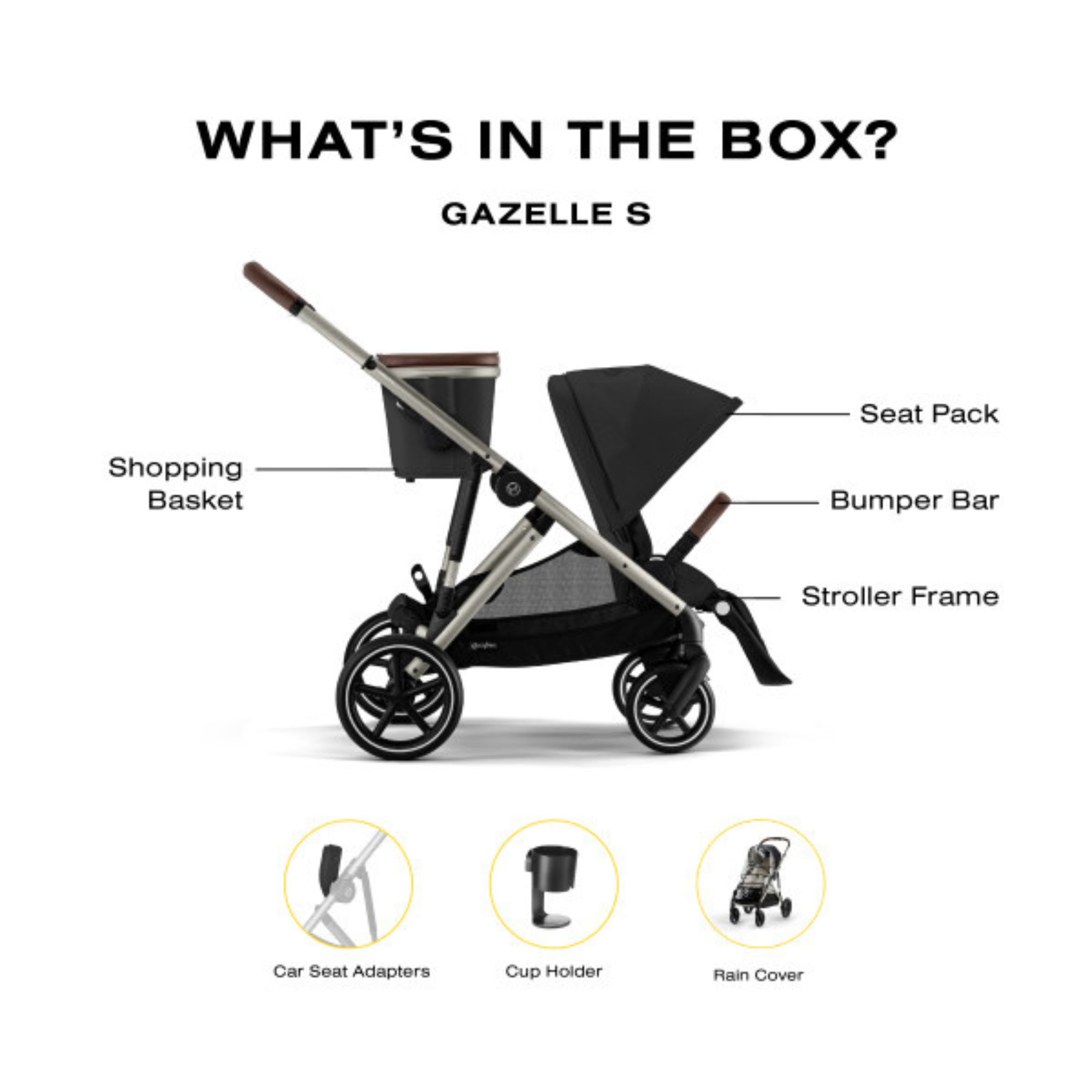 Poussette CYBEX Gazelle S 2