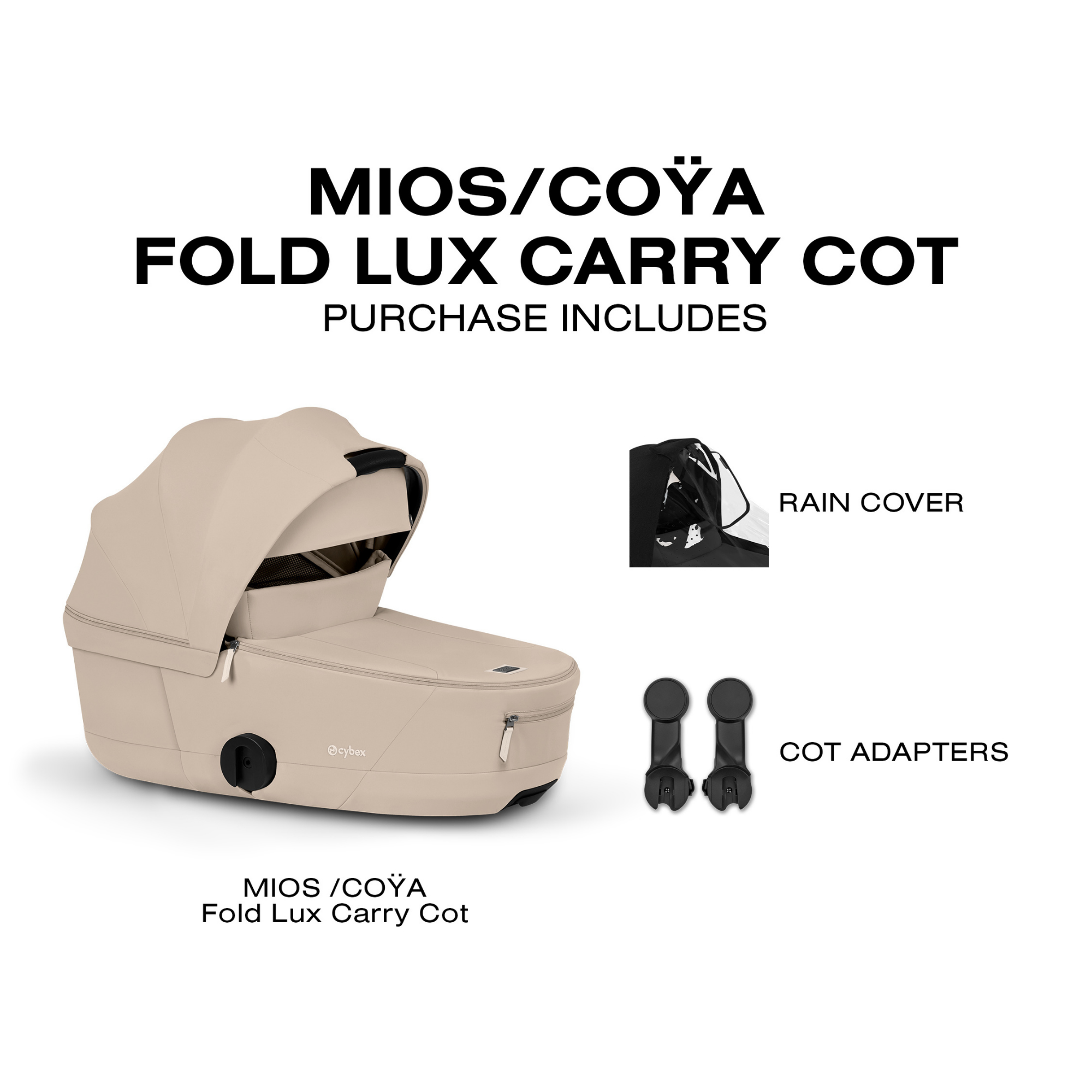 CYBEX Mios/Coya Folding Carry Cot