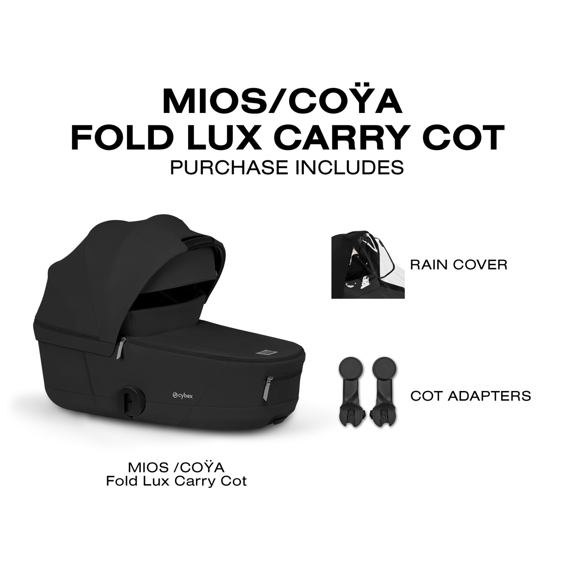 CYBEX Mios/Coya Folding Carry Cot