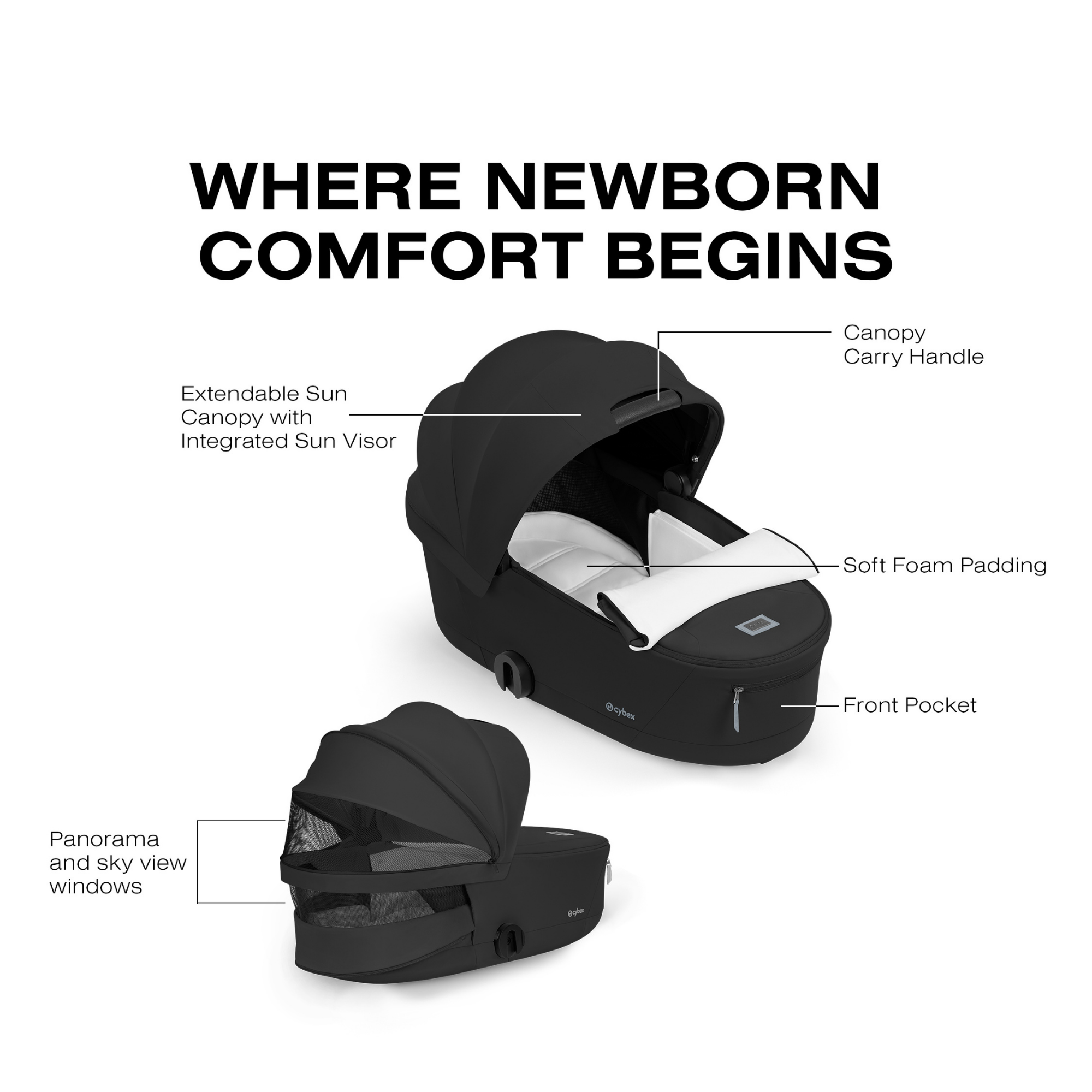 Nacelle pliable CYBEX Priam/ePriam