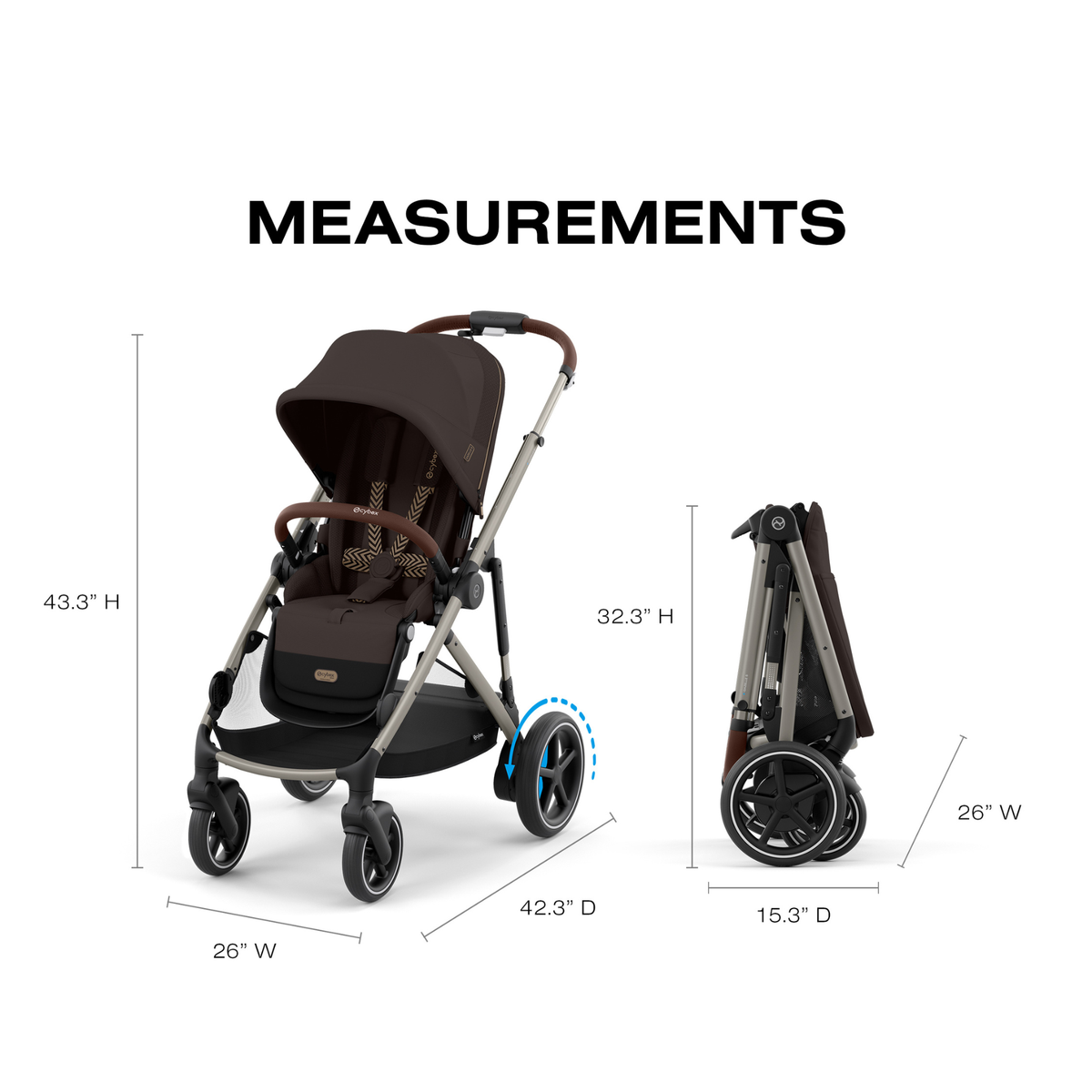 CYBEX eGazelle S Stroller