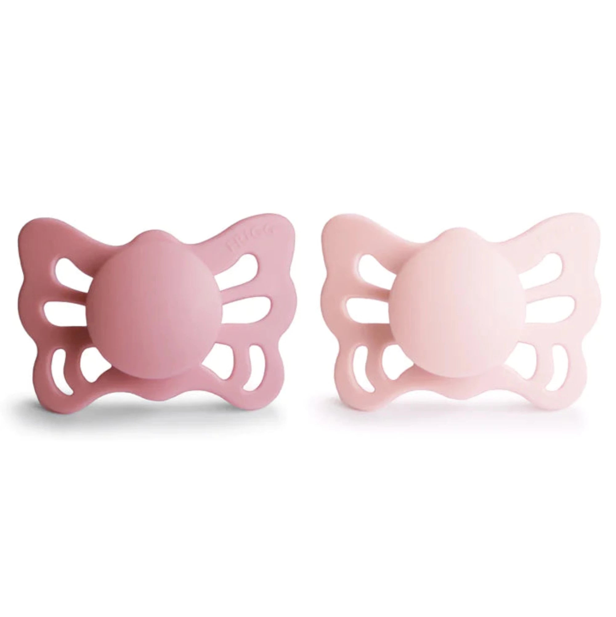 Sucette anatomique en silicone MUSHIE Frigg Butterfly pour bébé