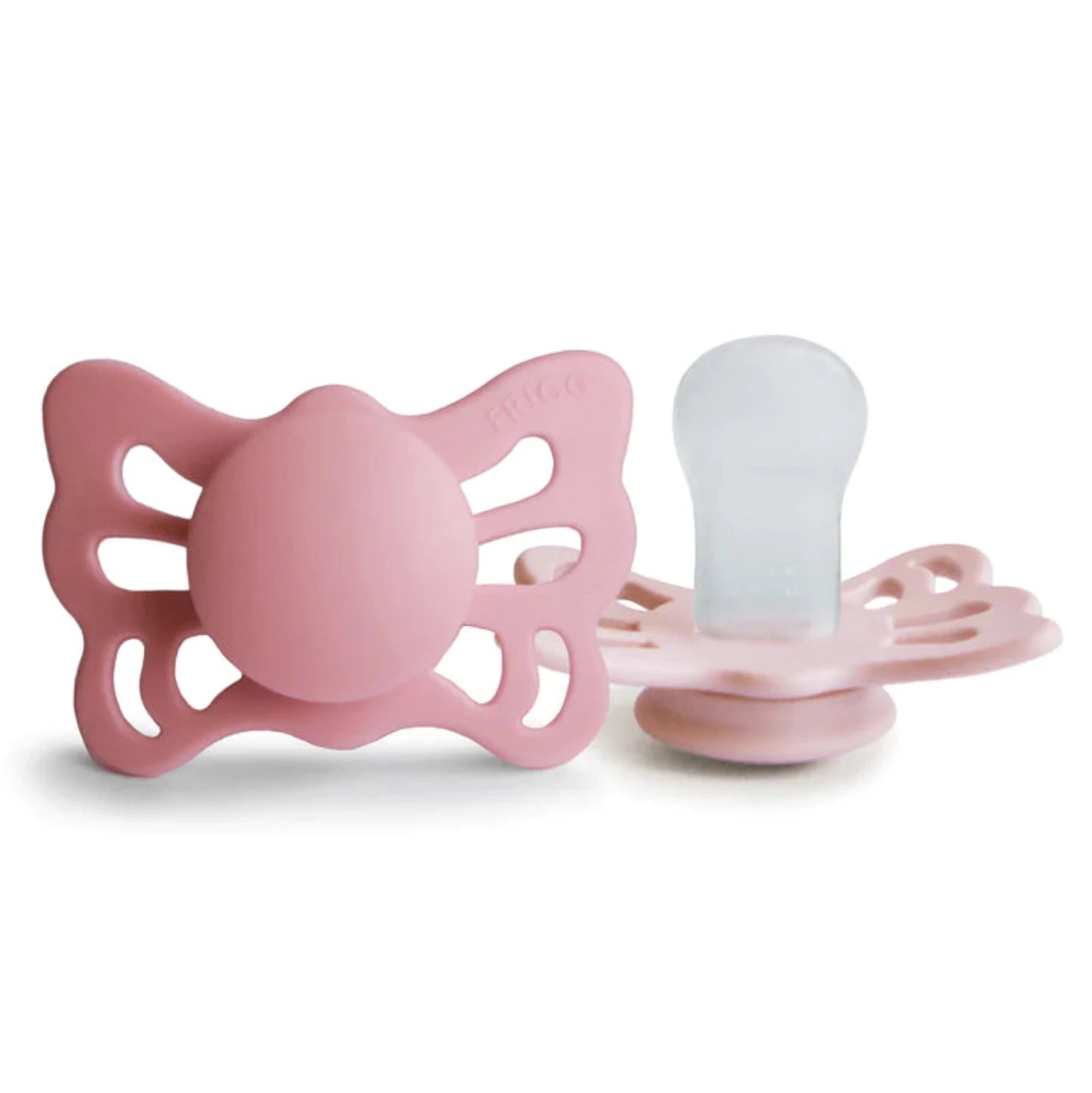 Sucette anatomique en silicone MUSHIE Frigg Butterfly pour bébé