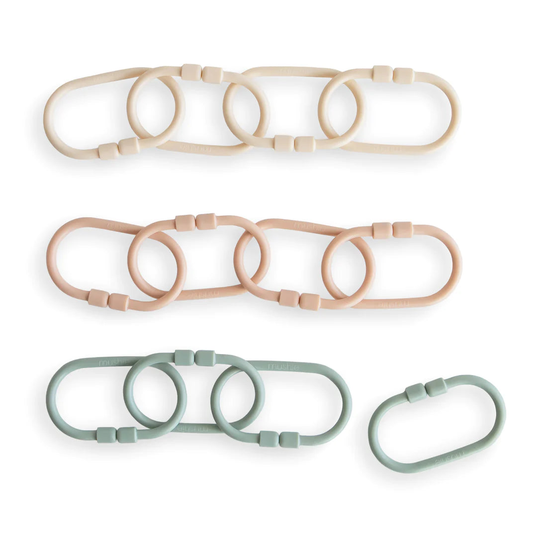 MUSHIE Chain Link Rings