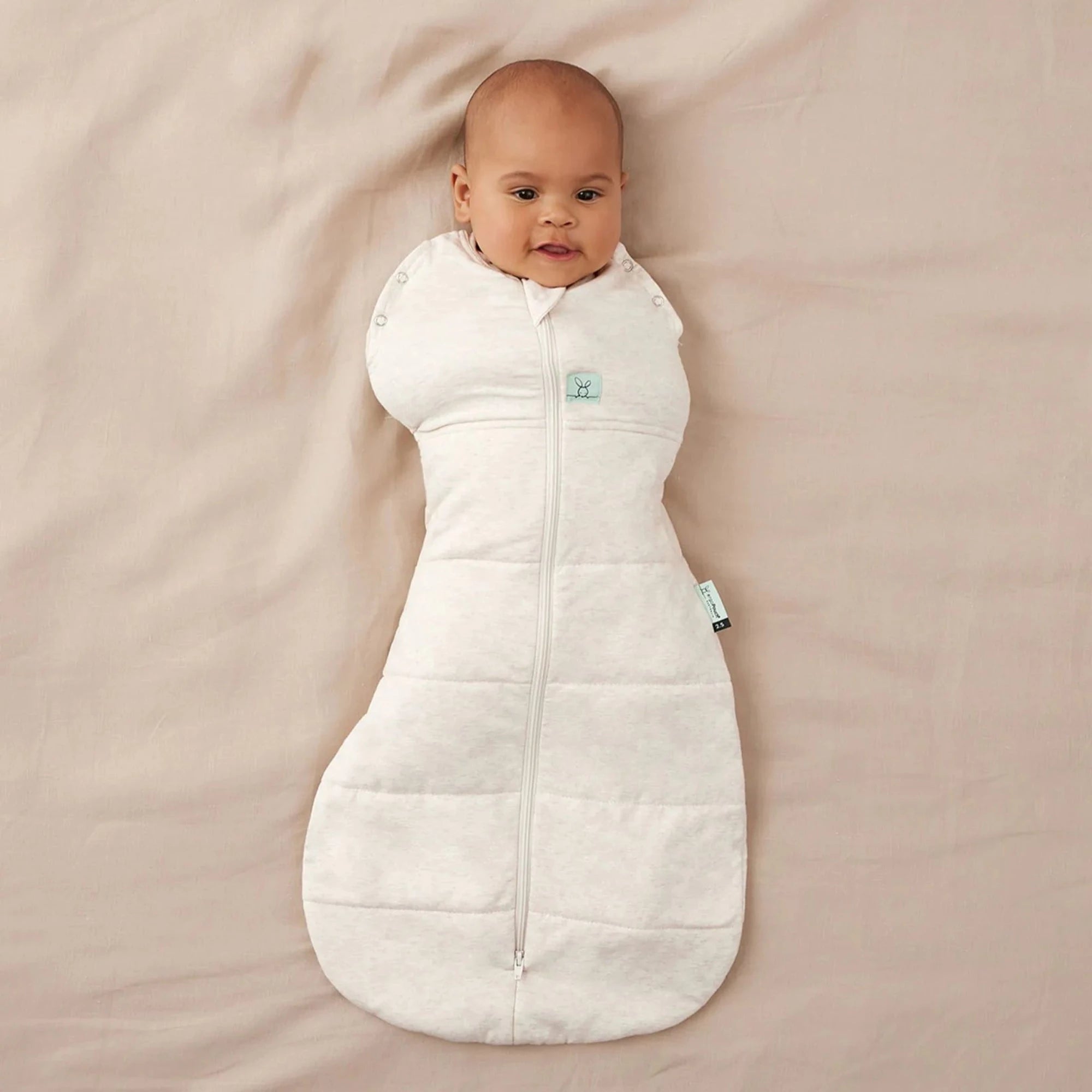 ERGOPOUCH Cocoon Swaddle Bag - Oatmeal Marle