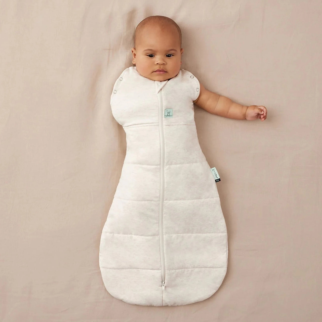 ERGOPOUCH Cocoon Swaddle Bag 0 3m Oatmeal Kido Bebe