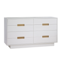 NATART Como Double Dresser 52 8 Drawers