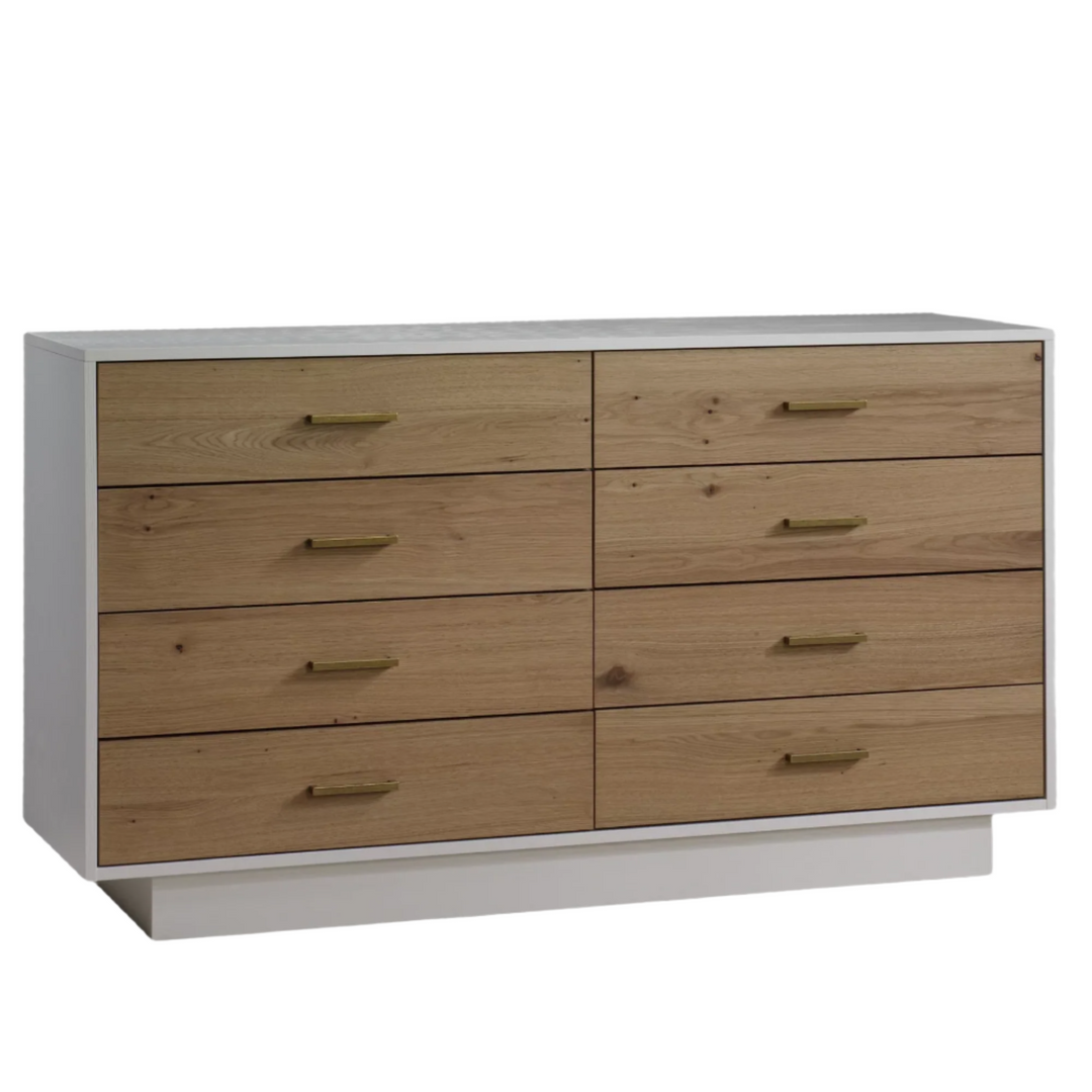 NATART Como Double Dresser 52 8 Drawers