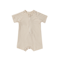 Maillot de bain une-pièce zippé QUINCY MAE - Rayures vintage