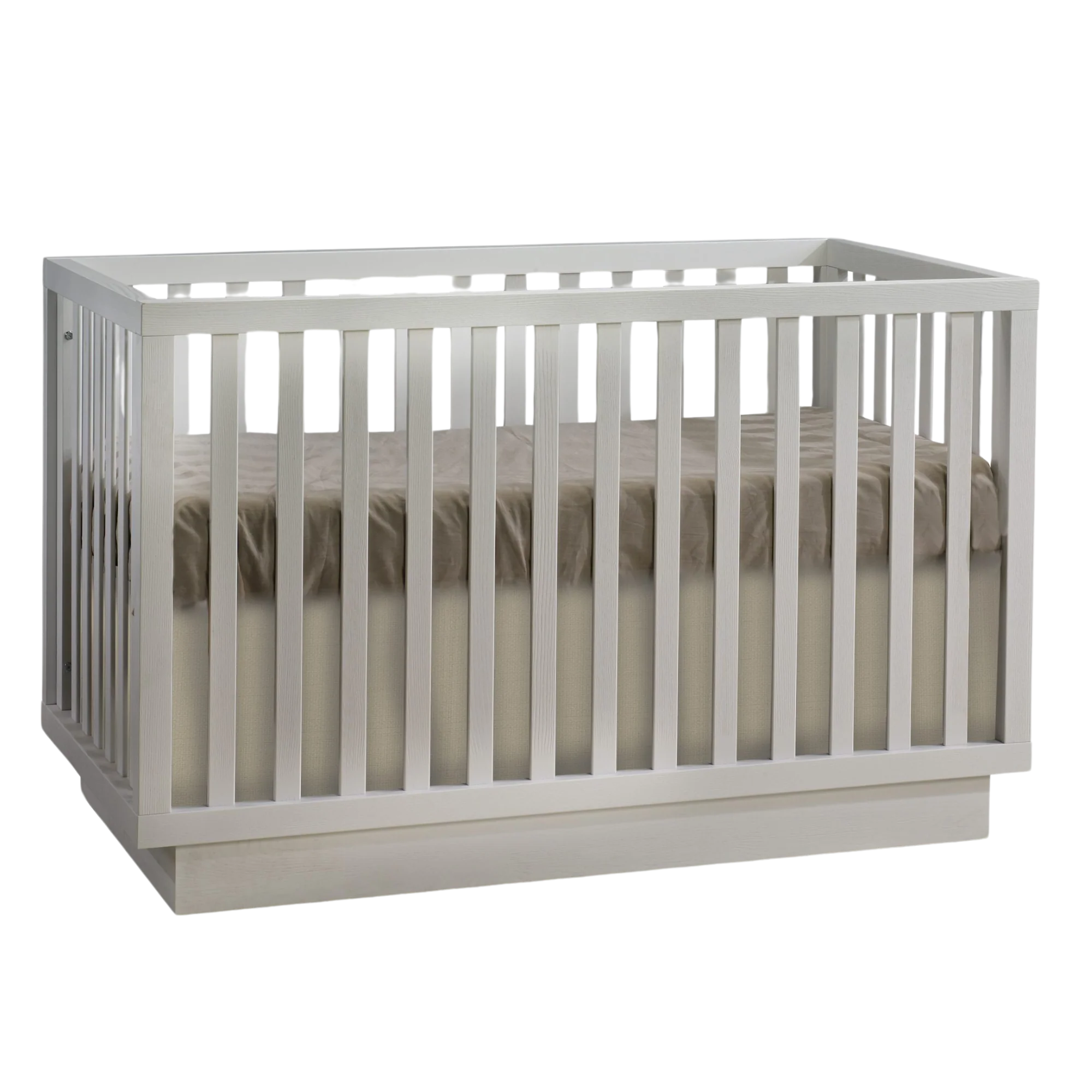 NATART Como Crib + 8-Drawer Dresser + Chest Bundle Dove (LIMITED QUANTITY)