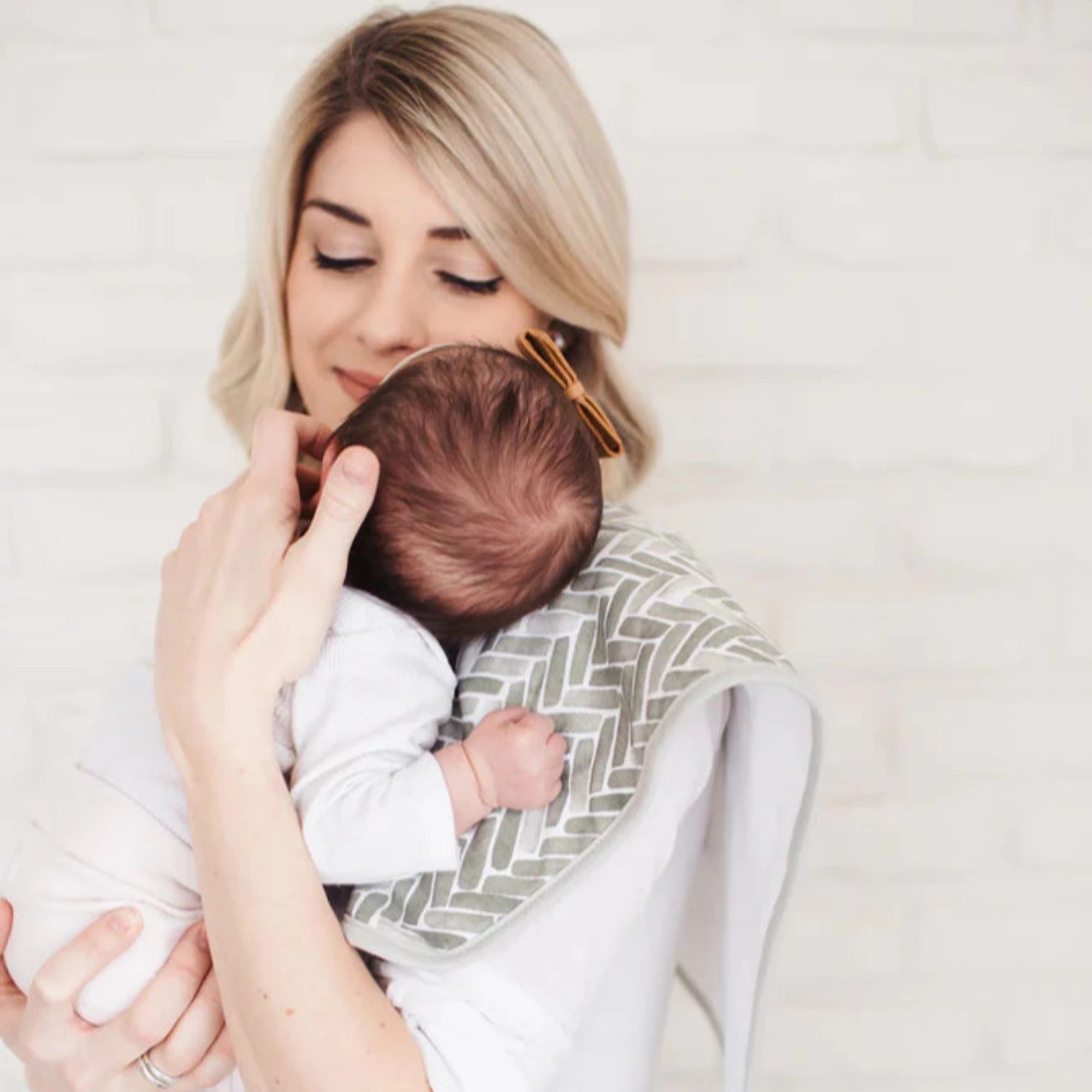 COPPER PEARL Burp Cloths - Alta