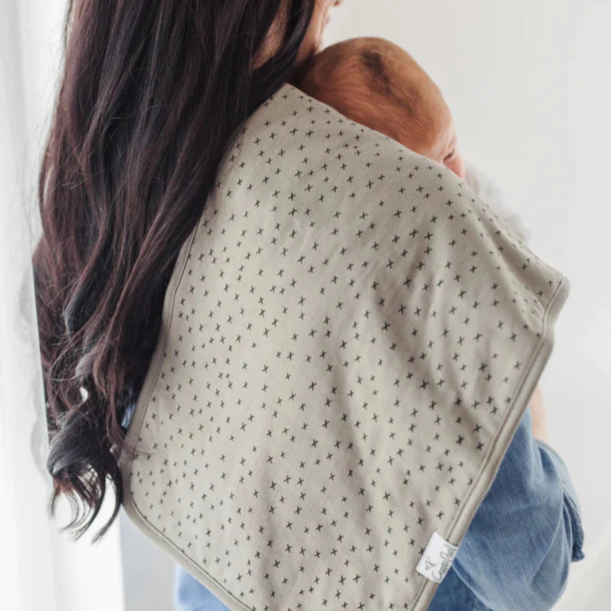 COPPER PEARL Burp Cloths - Alta