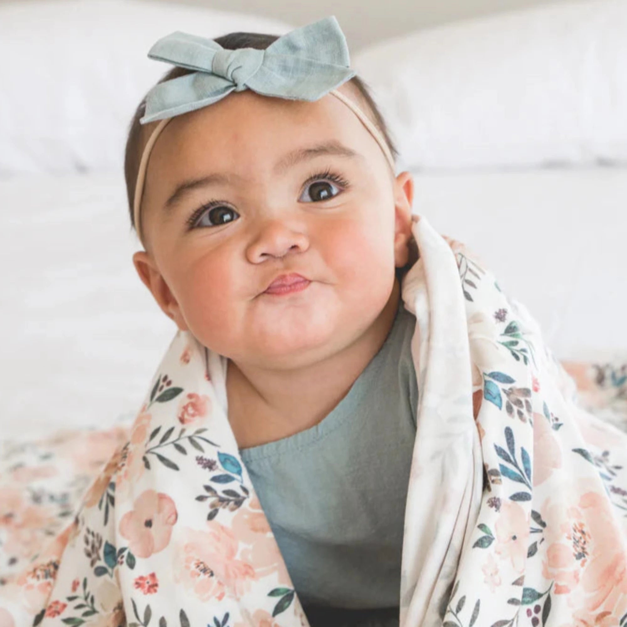 COPPER PEARL Swaddle Blanket - Autumn