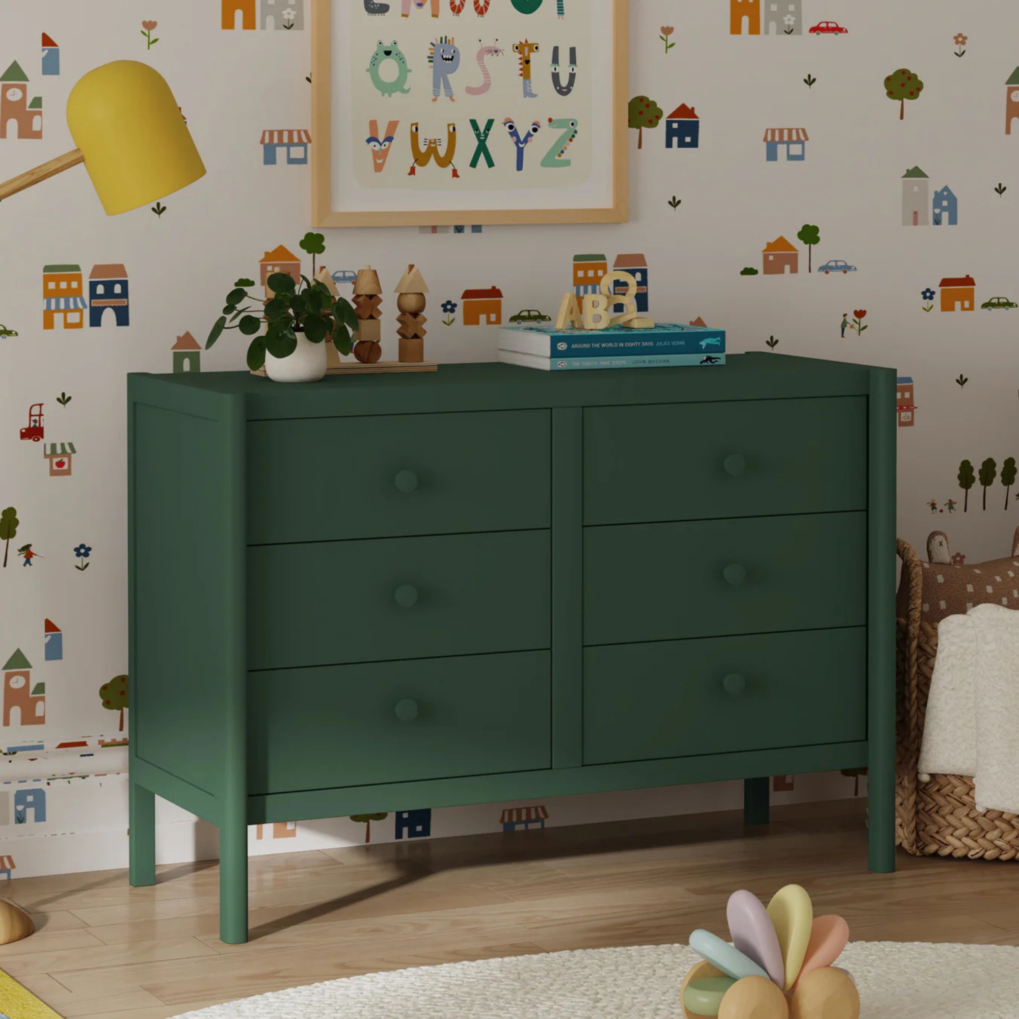 Commode 6 tiroirs DAVINCI Birdie