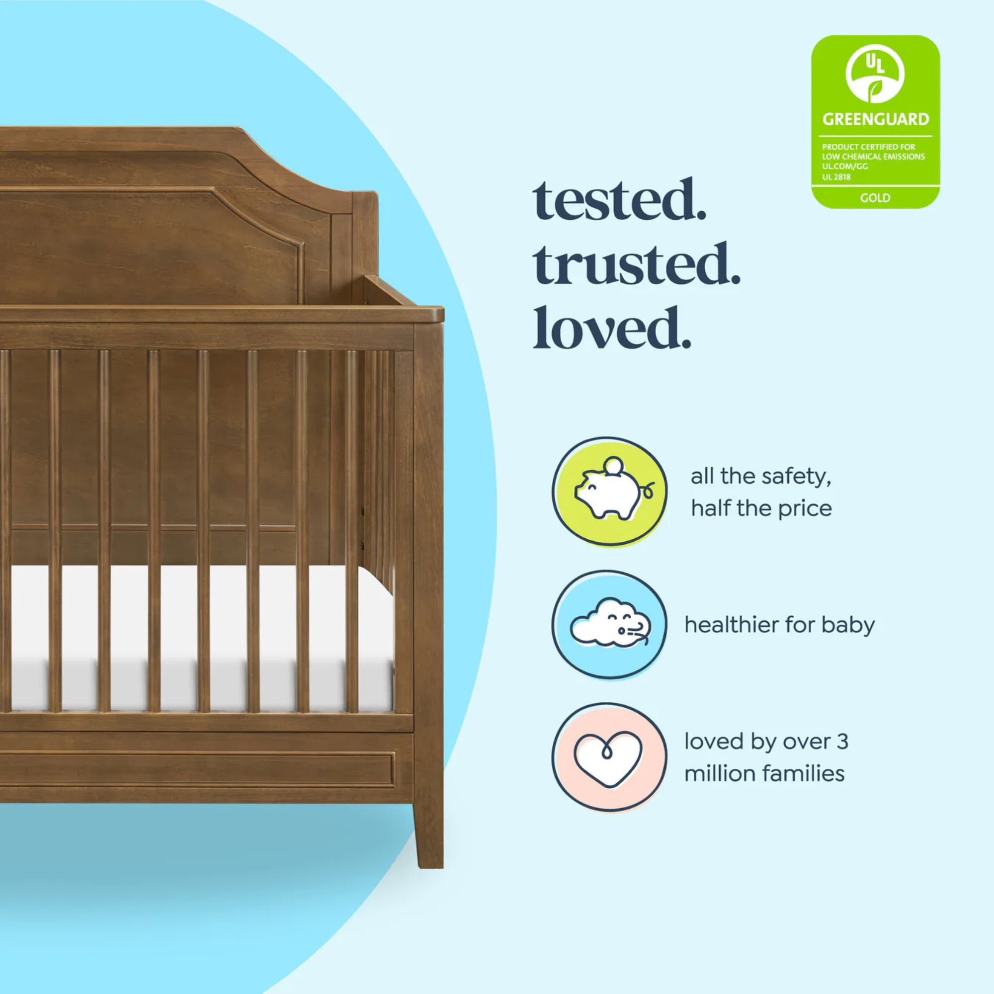 DAVINCI Chloe Regency 4-in-1 Convertible Crib