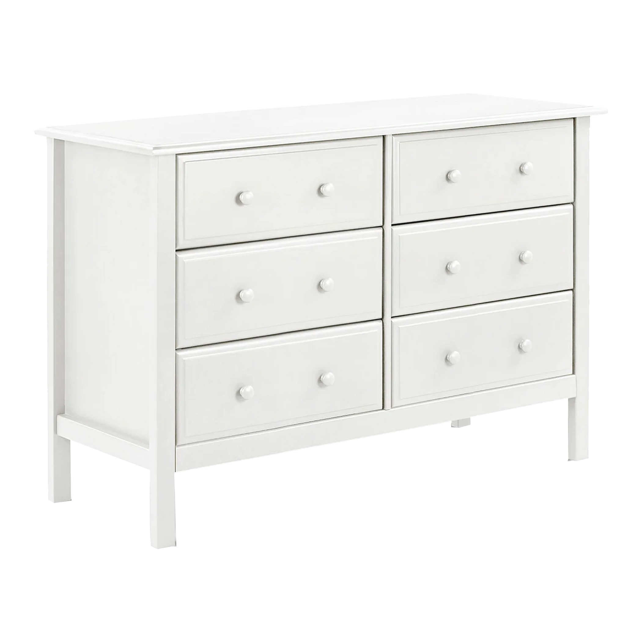 Commode double largeur 6 tiroirs DAVINCI Jayden