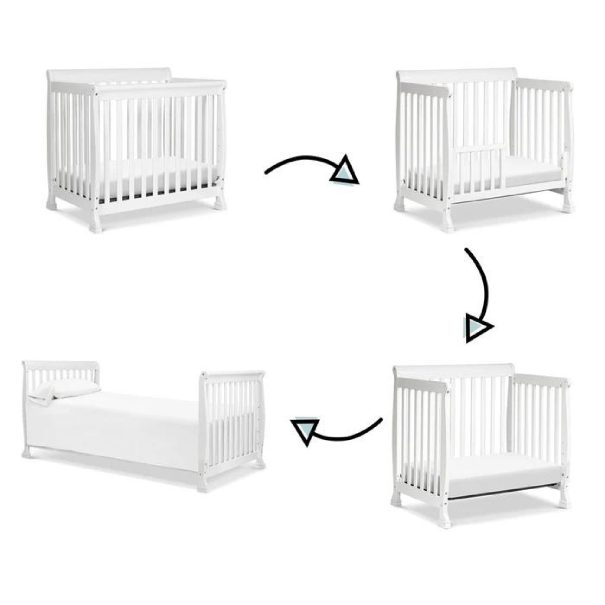 Mini-berceau convertible 4 en 1 DAVINCI Kalani