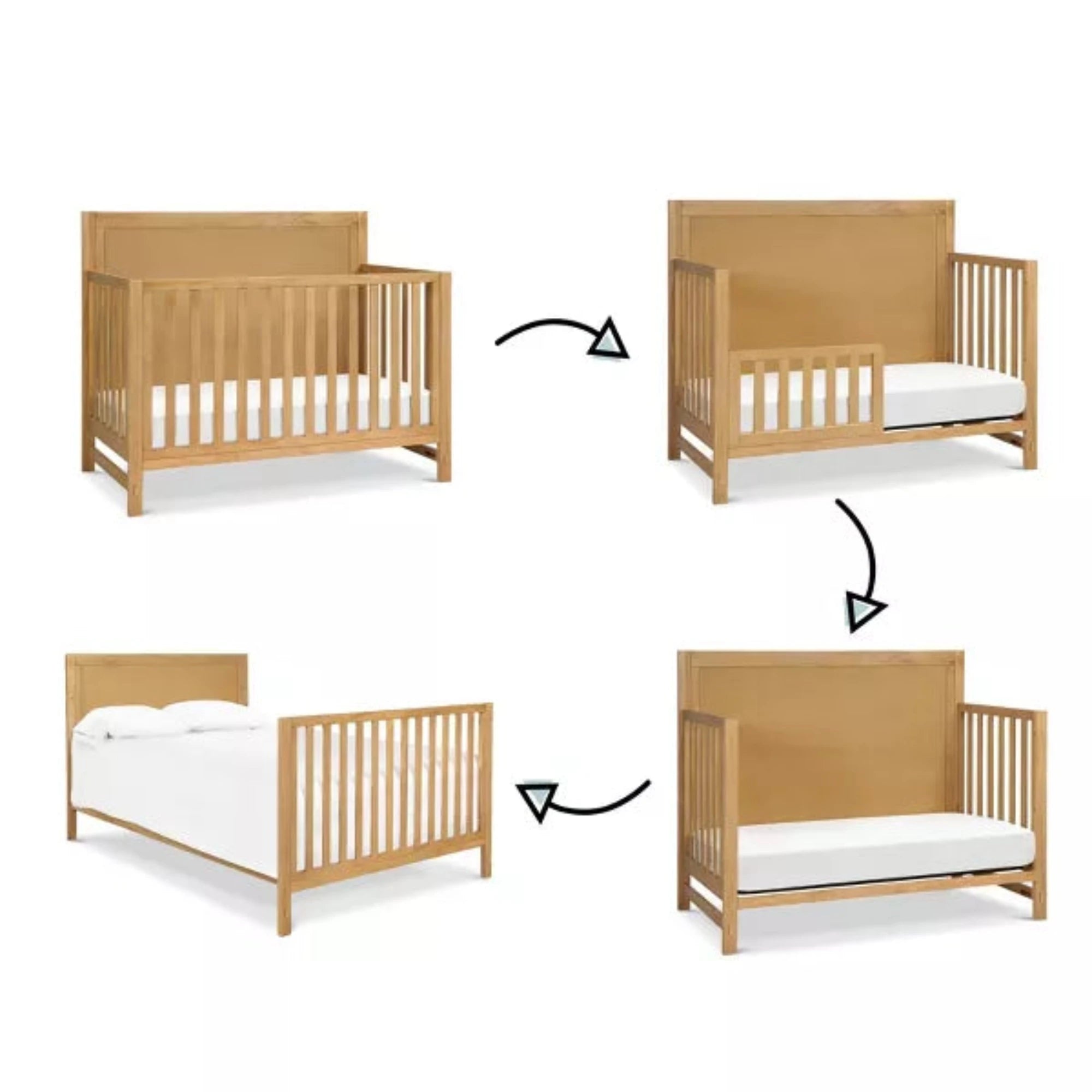 Lit bébé convertible 4 en 1 DAVINCI Margot