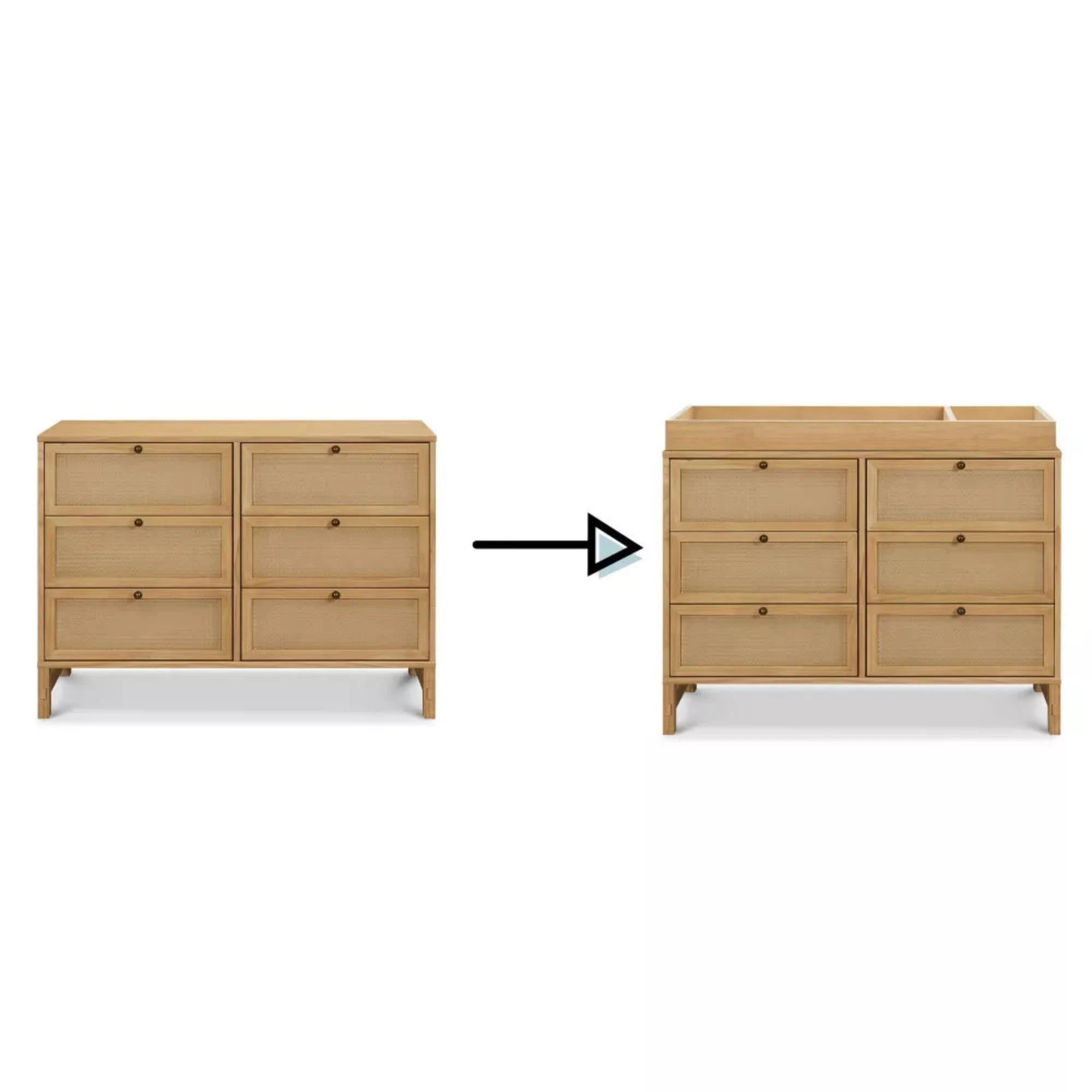 DAVINCI Margot 6-Drawer Dresser